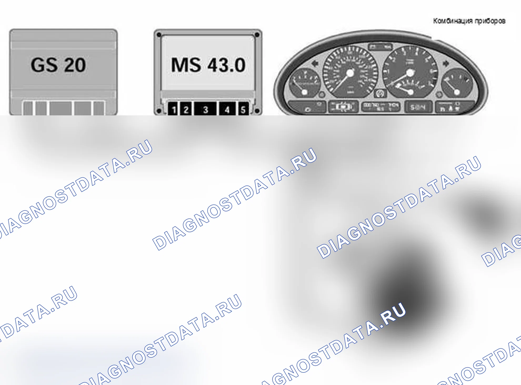 Рис. 111: Интерфейс CAN. BMW M3 E46