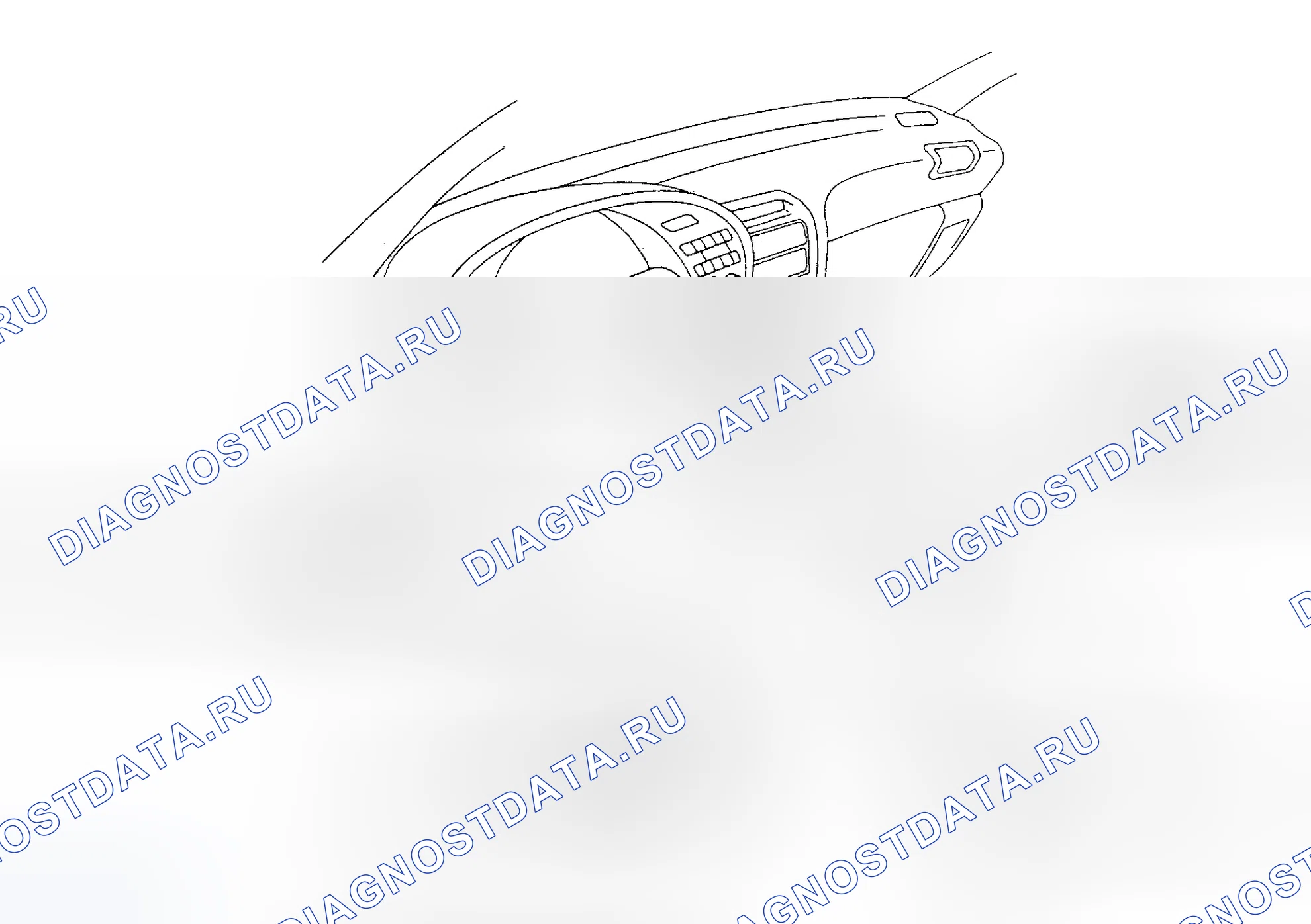Рис. 6: РАСПОЛОЖЕНИЕ КОМПОНЕНТОВ. Toyota Celica T180