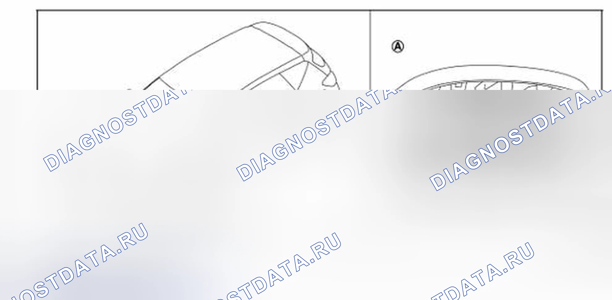 Рис. 40: Расположение компонентов. Honda Inspire I