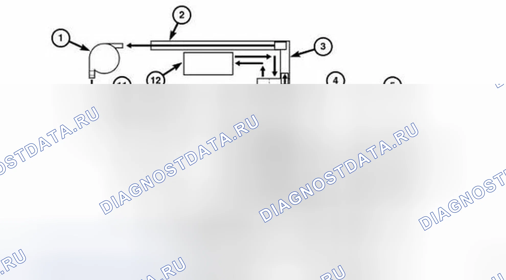 Рис. 13: ГАЗОВЫЙ ДВИГАТЕЛЬ. Dodge Journey I