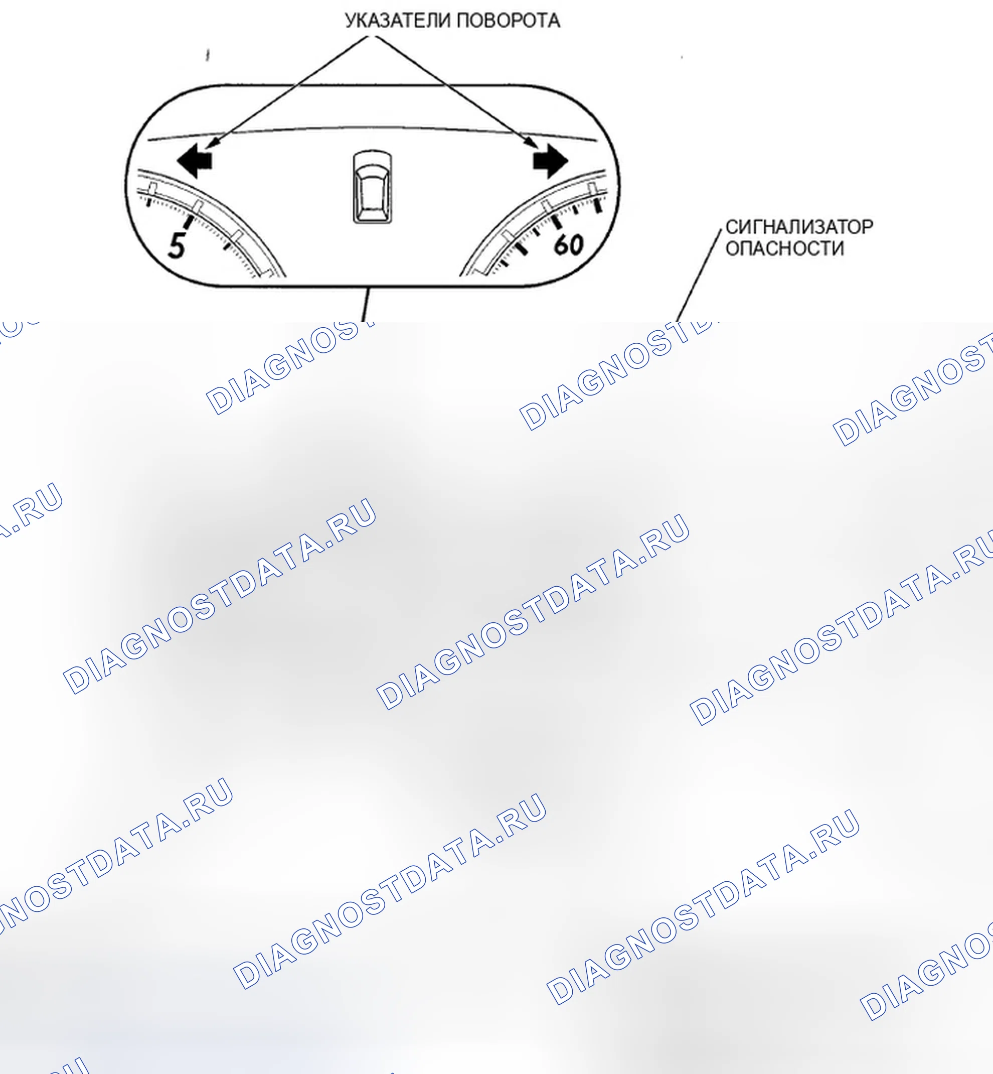 Рис. 113: Указатель расположения компонентов. Honda Crosstour I
