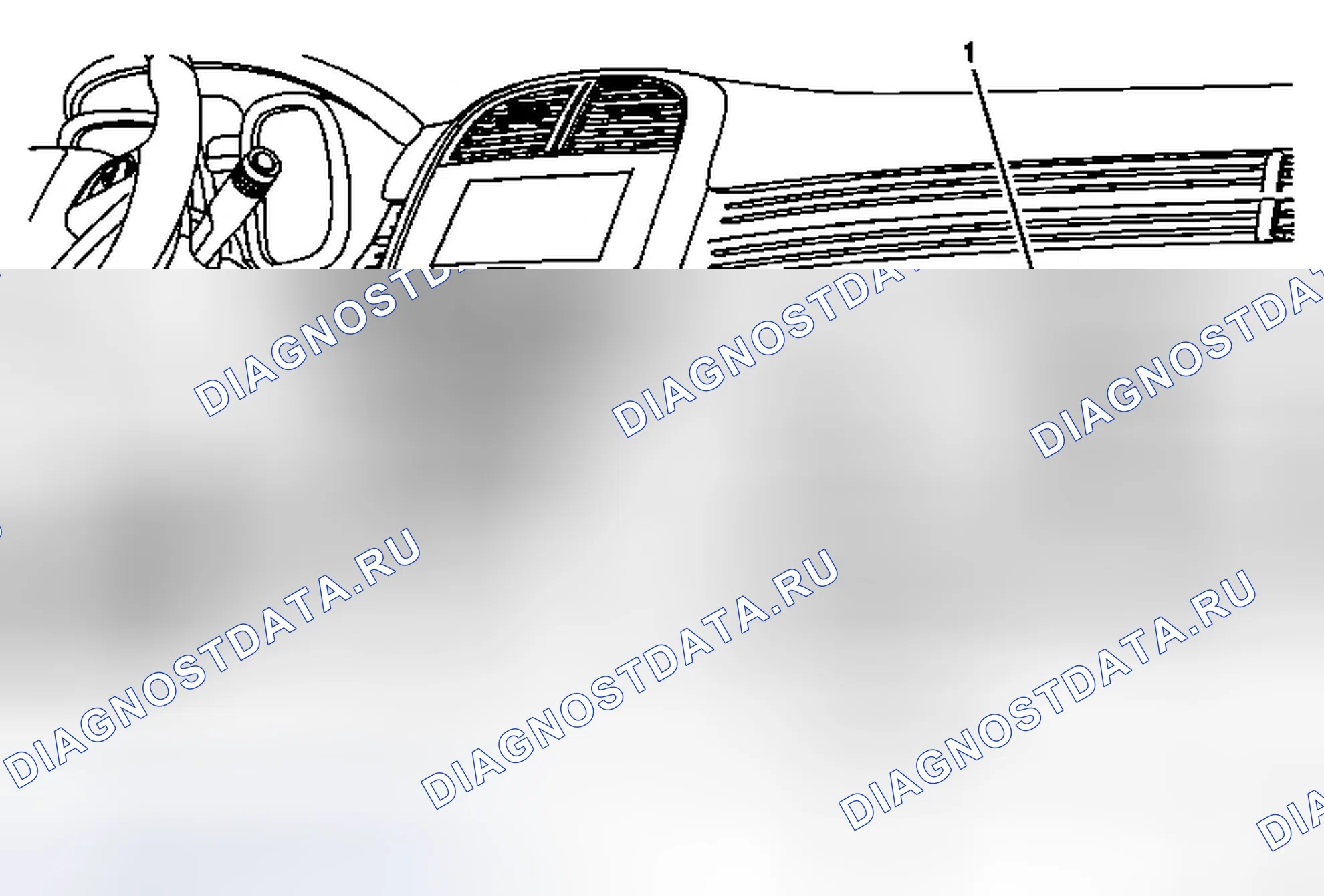 Рис. 36: Замена лампы отсека приборной панели. Chevrolet Malibu VIII рестайлинг