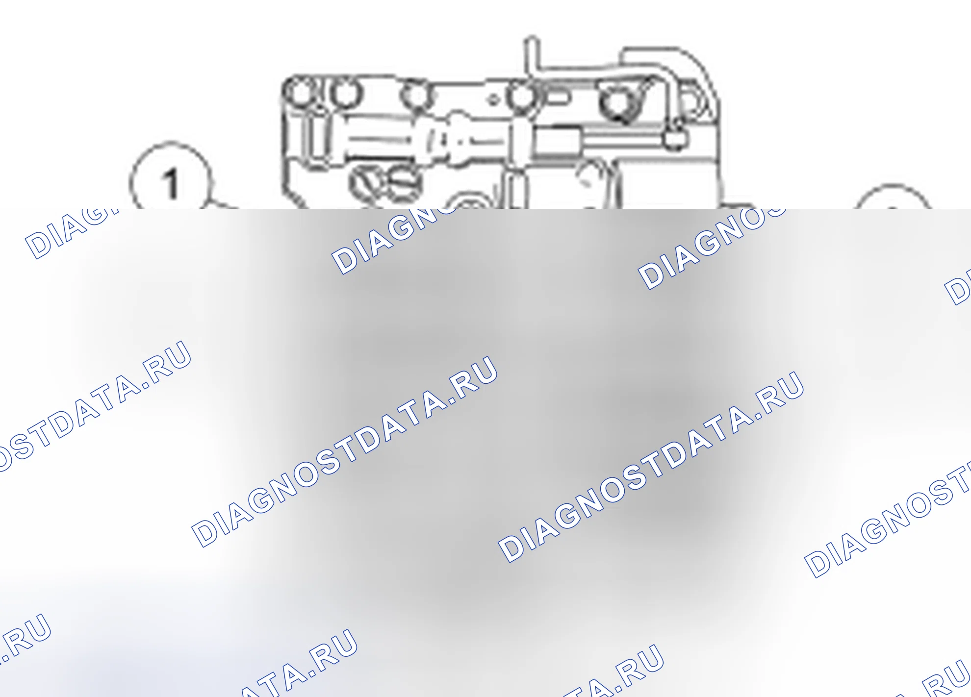 Рис. 75: Соленоиды управления переключением передач (SSC, SSD, SSE, SSF). Hyundai Lafesta I