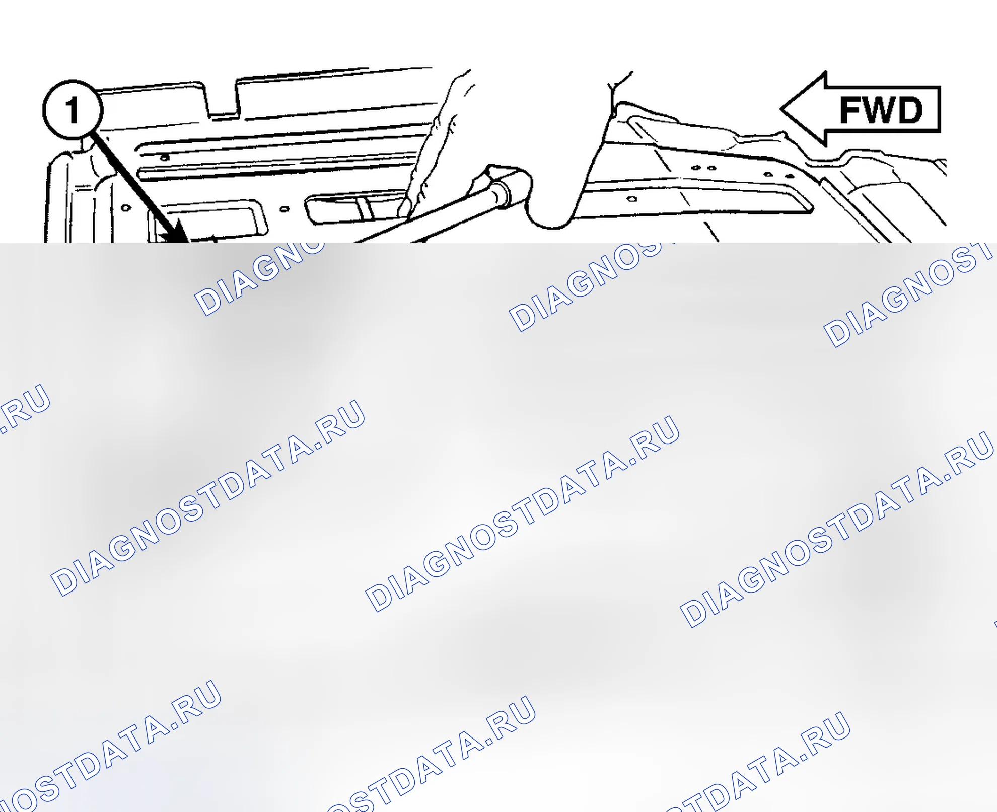 Рис. 16: ЗАДНИЙ ЦЕНТР - ВАГОН. Dodge Magnum I рестайлинг