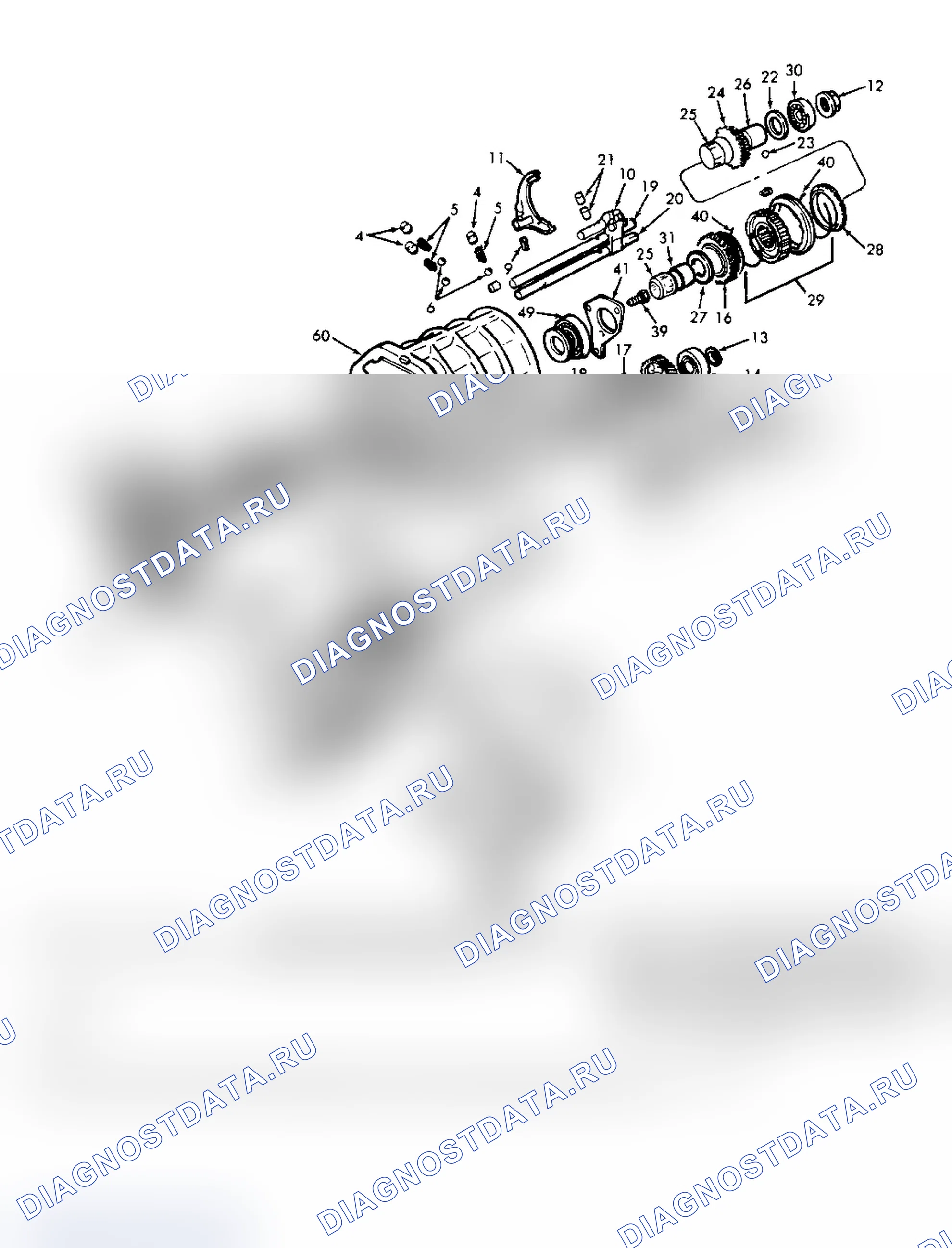 Рис. 4: Повторная сборка. Ford Cab & Chassis Ranger 