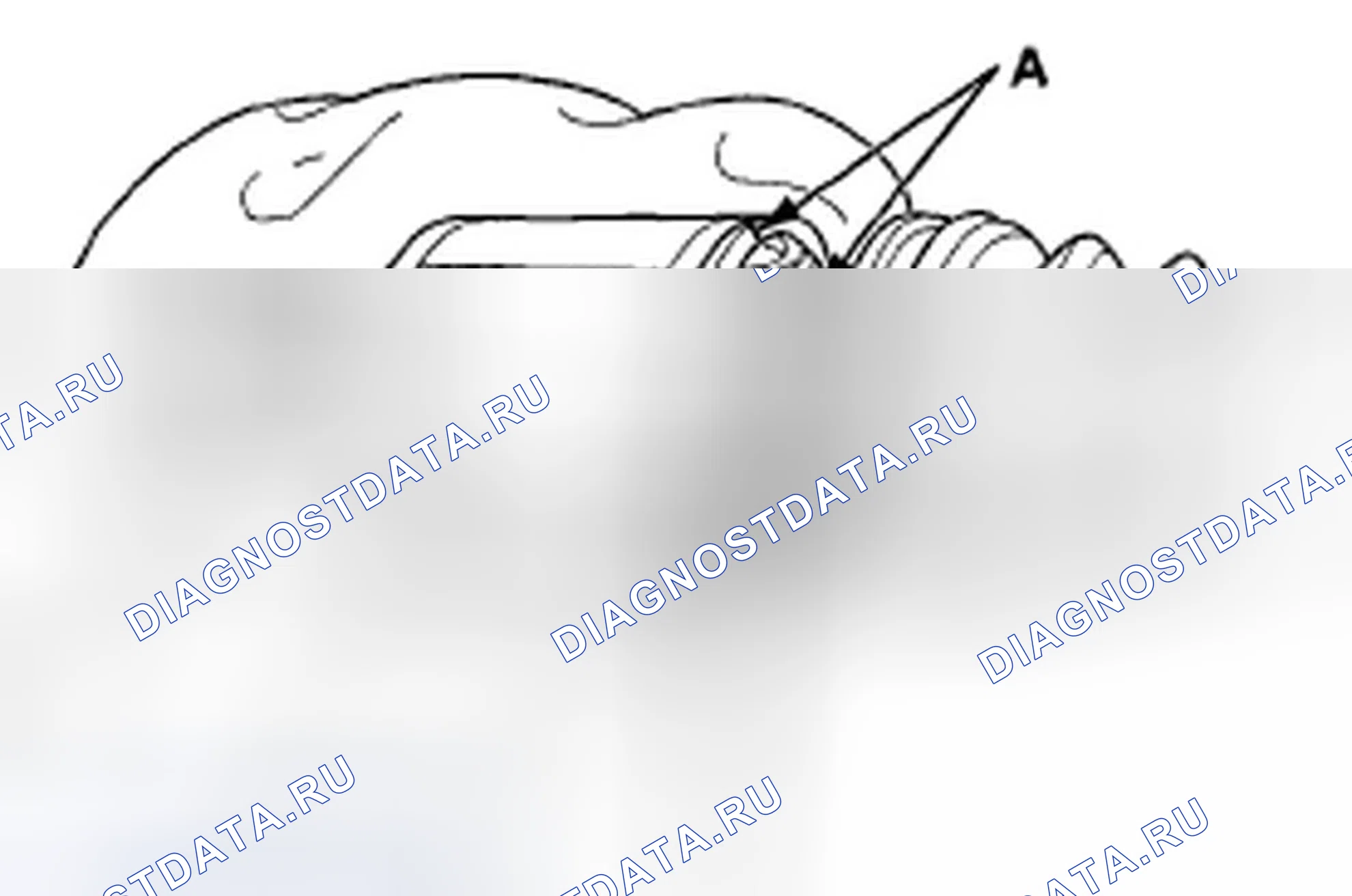 Рис. 104: Внутренняя сторона соединения. Honda Crosstour I