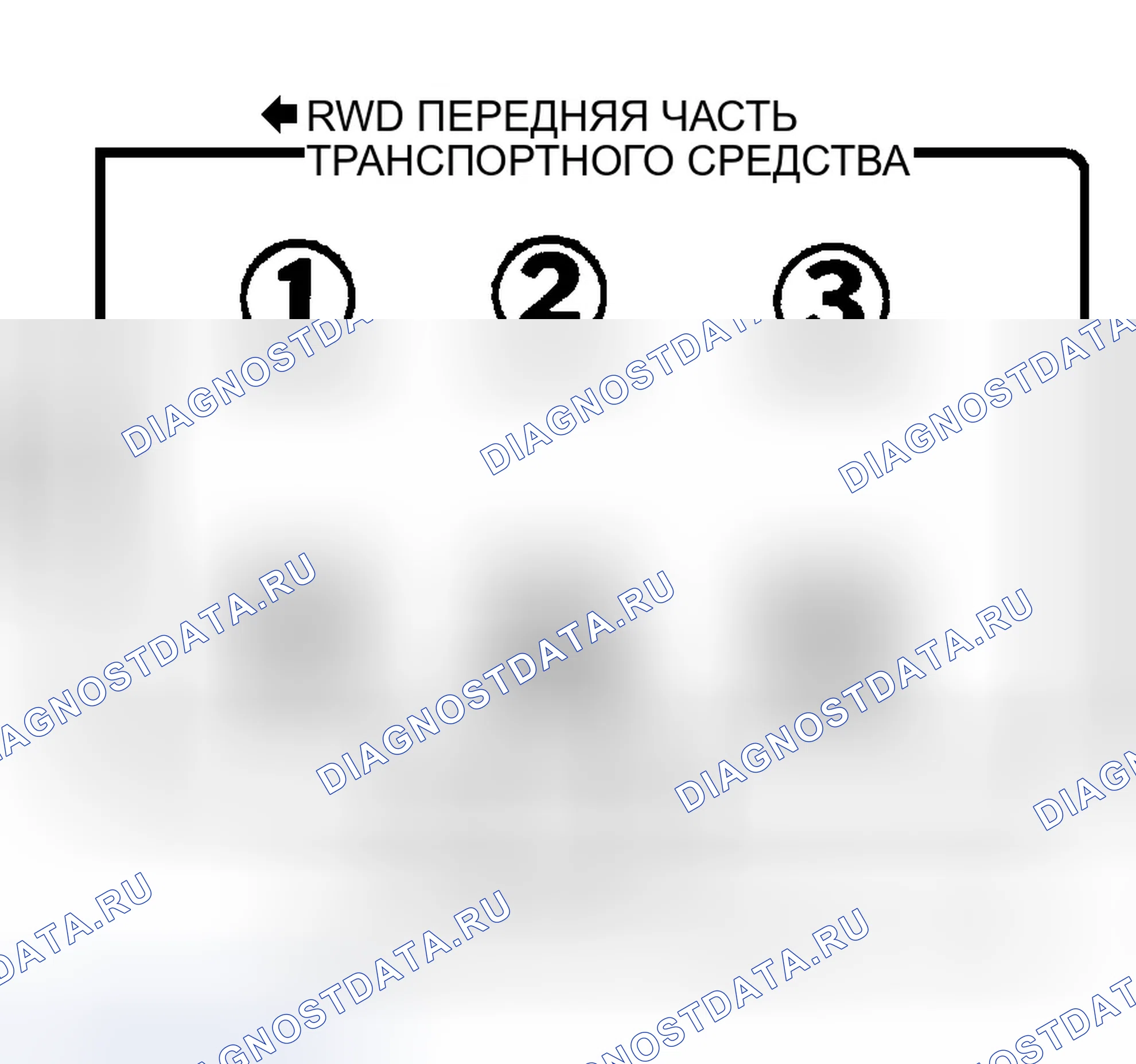 Рис. 10: порядок работы цилиндров и метки времени (3.8L). Ford Taurus IV