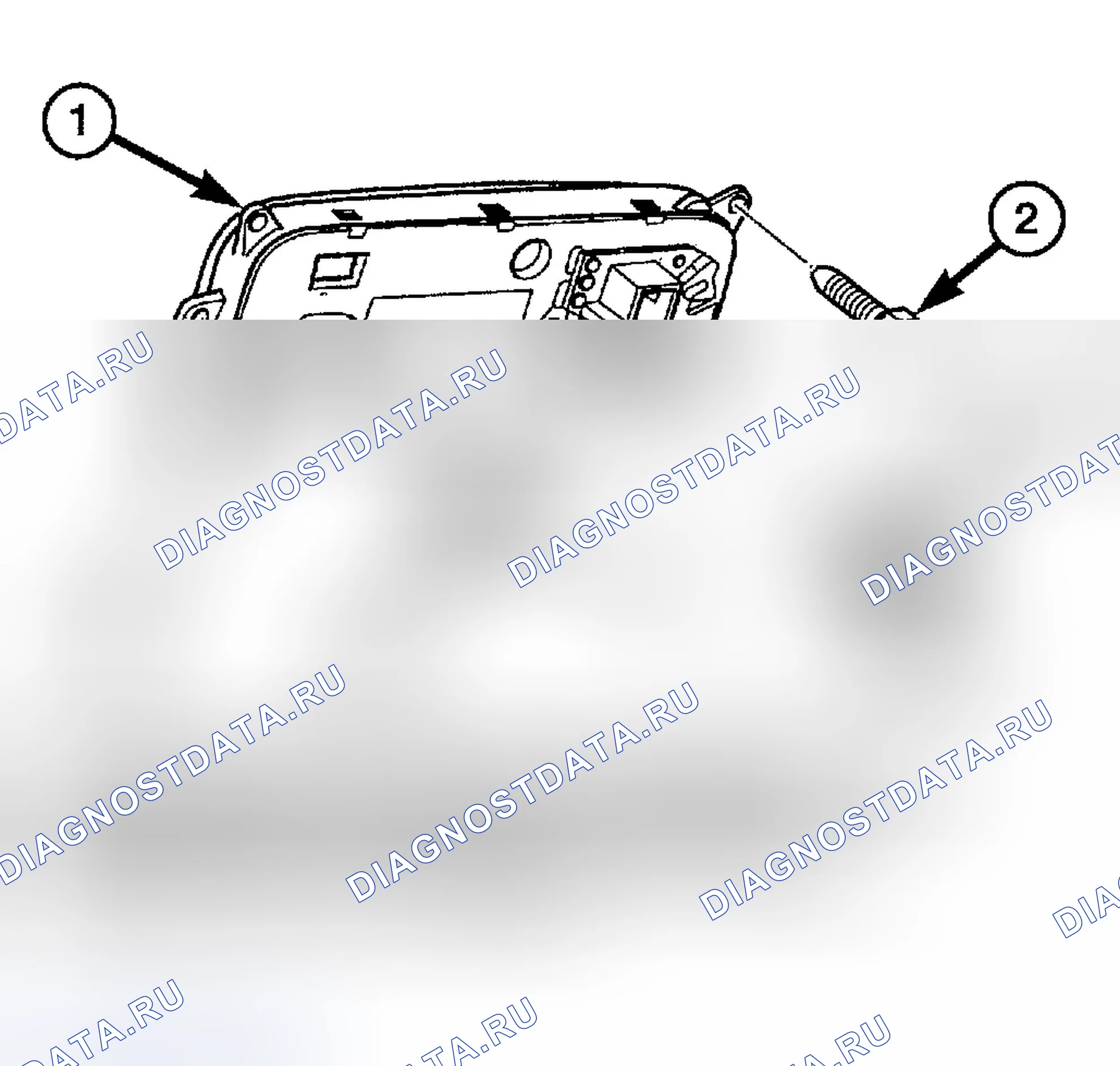 Рис. 13: УСТАНОВКА. Dodge Pickup R1500 