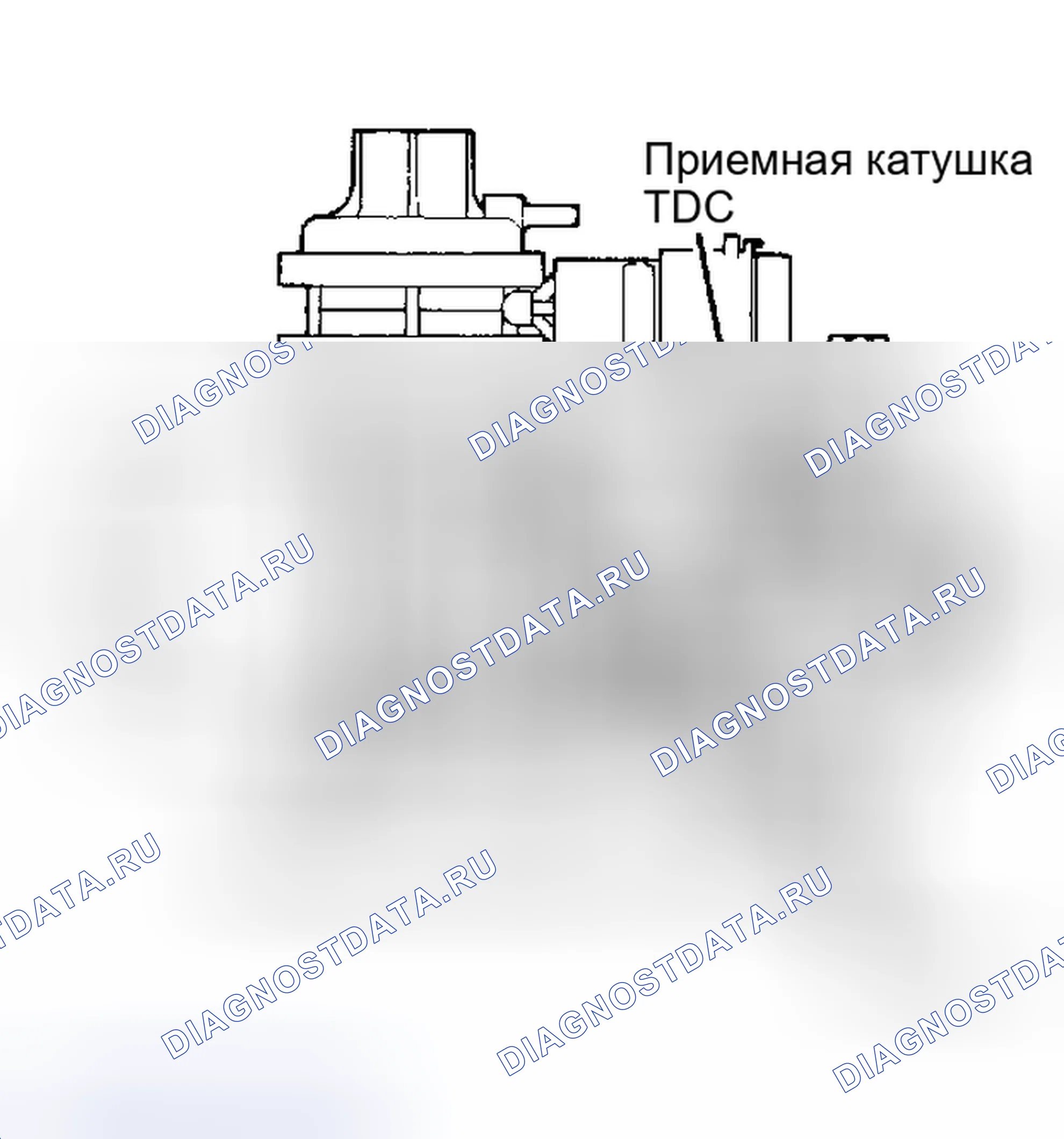 Рис. 45: Датчик угла поворота коленчатого вала в сборе. Honda Civic III