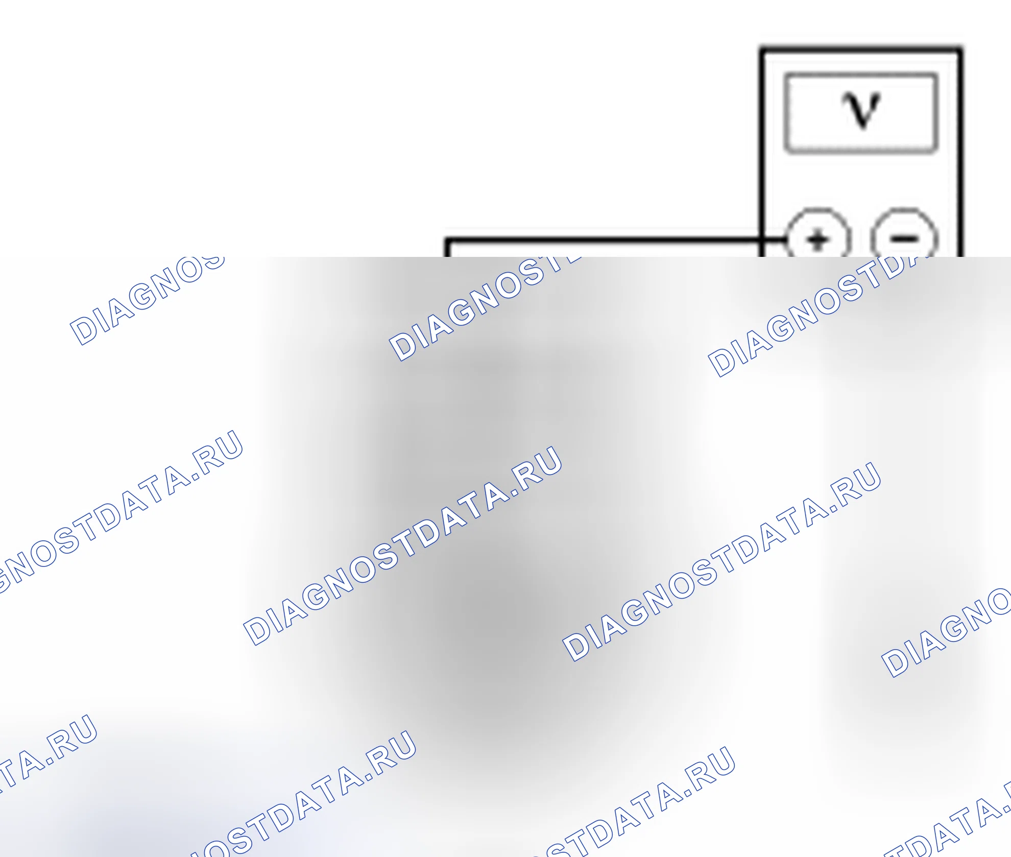 Рис. 1: ТОЧЕЧНОЕ ИСПЫТАНИЕ A: расшифровка кода ошибки P0532 OR P0533. Hyundai Lafesta I
