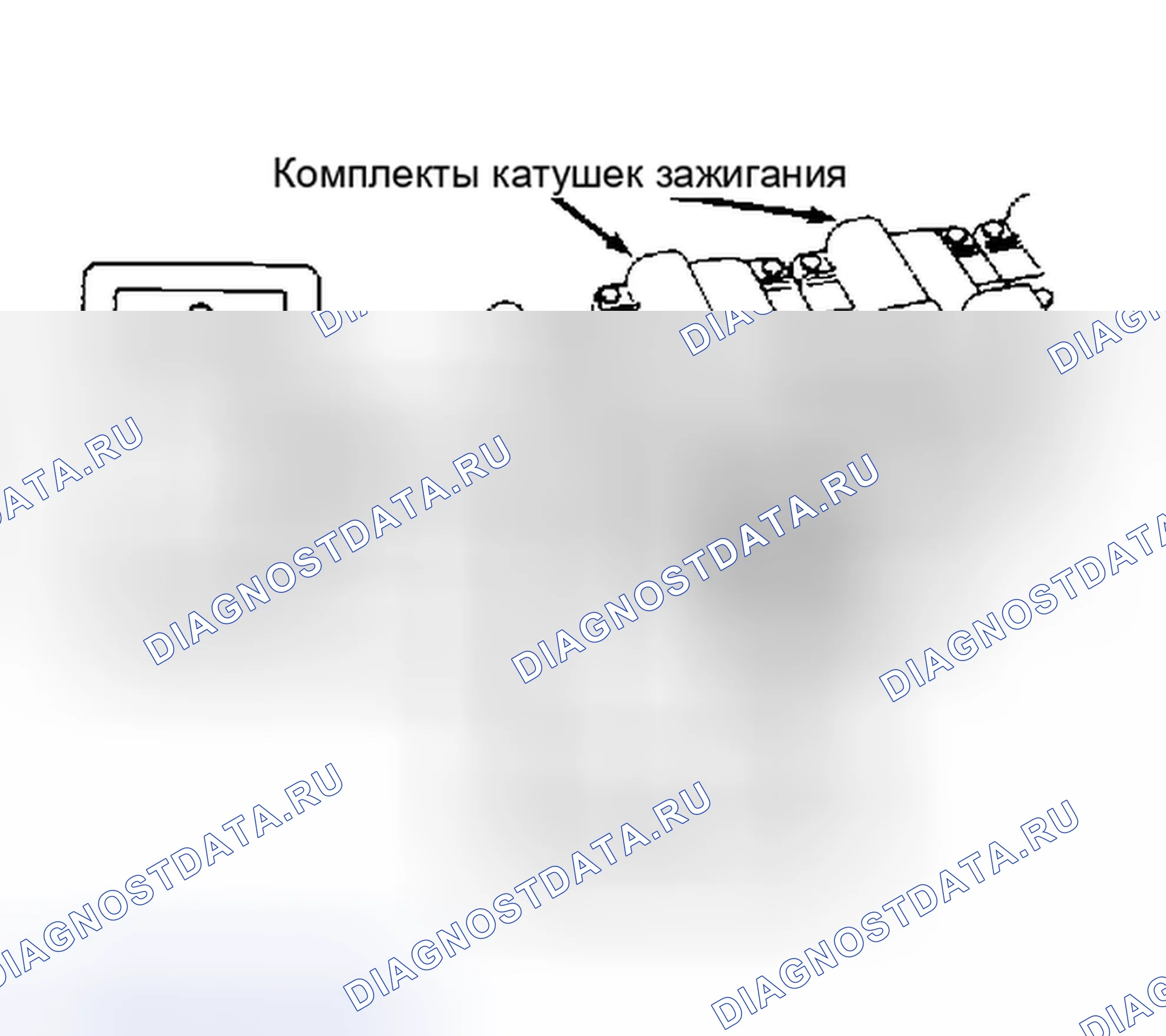 Рис. 104: СОПРОТИВЛЕНИЕ ПЕРВИЧНОЙ ОБМОТКИ (ТУРБО). Toyota Supra A70