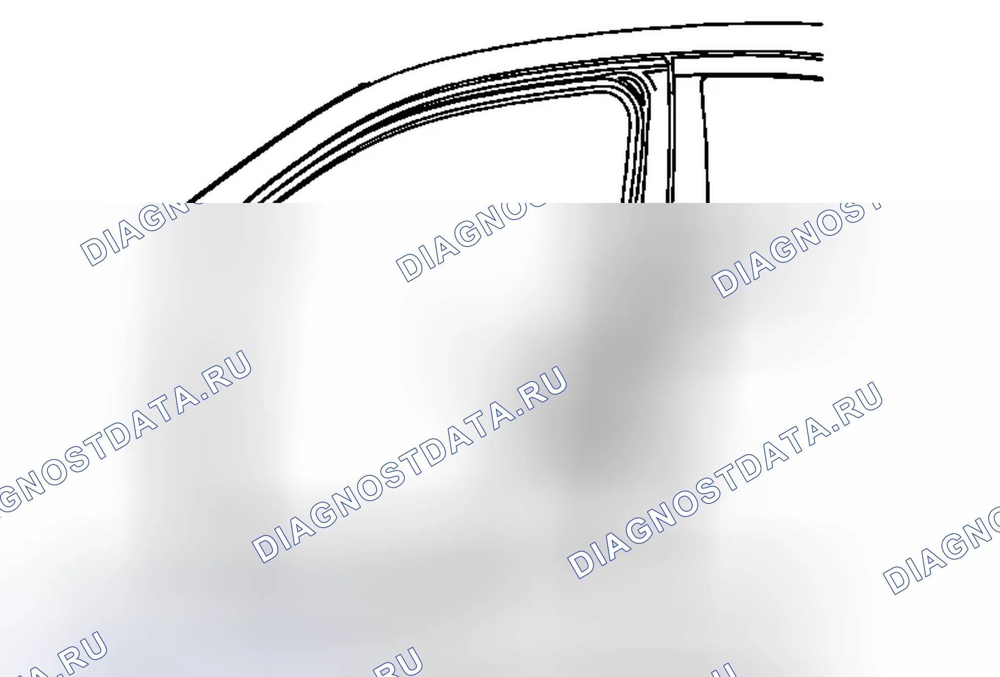 Рис. 21: Замена фиксатора передней стороны двери. Chevrolet Volt I