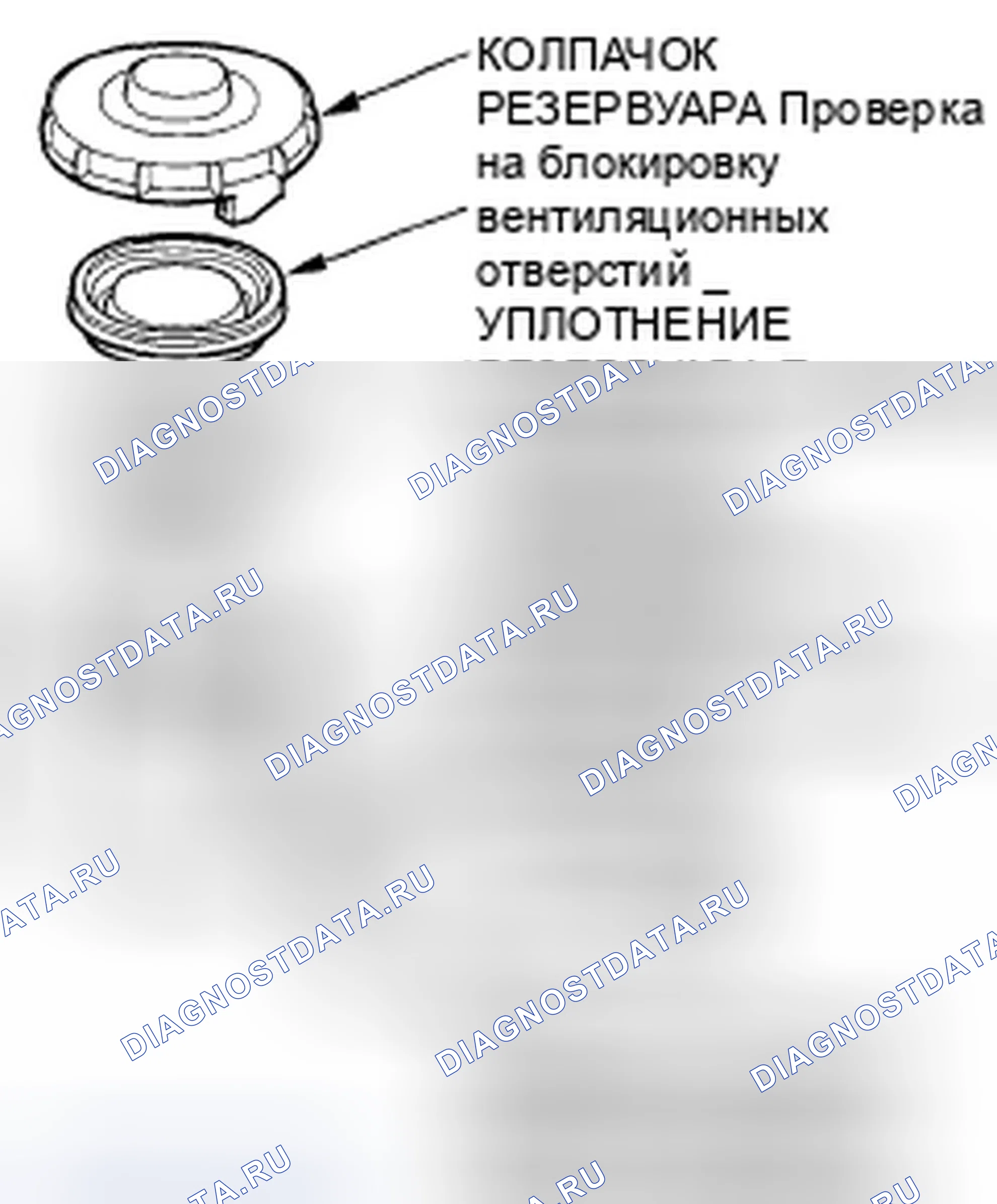 Рис. 19: Проверка главного цилиндра. Honda Element YH2 рестайлинг