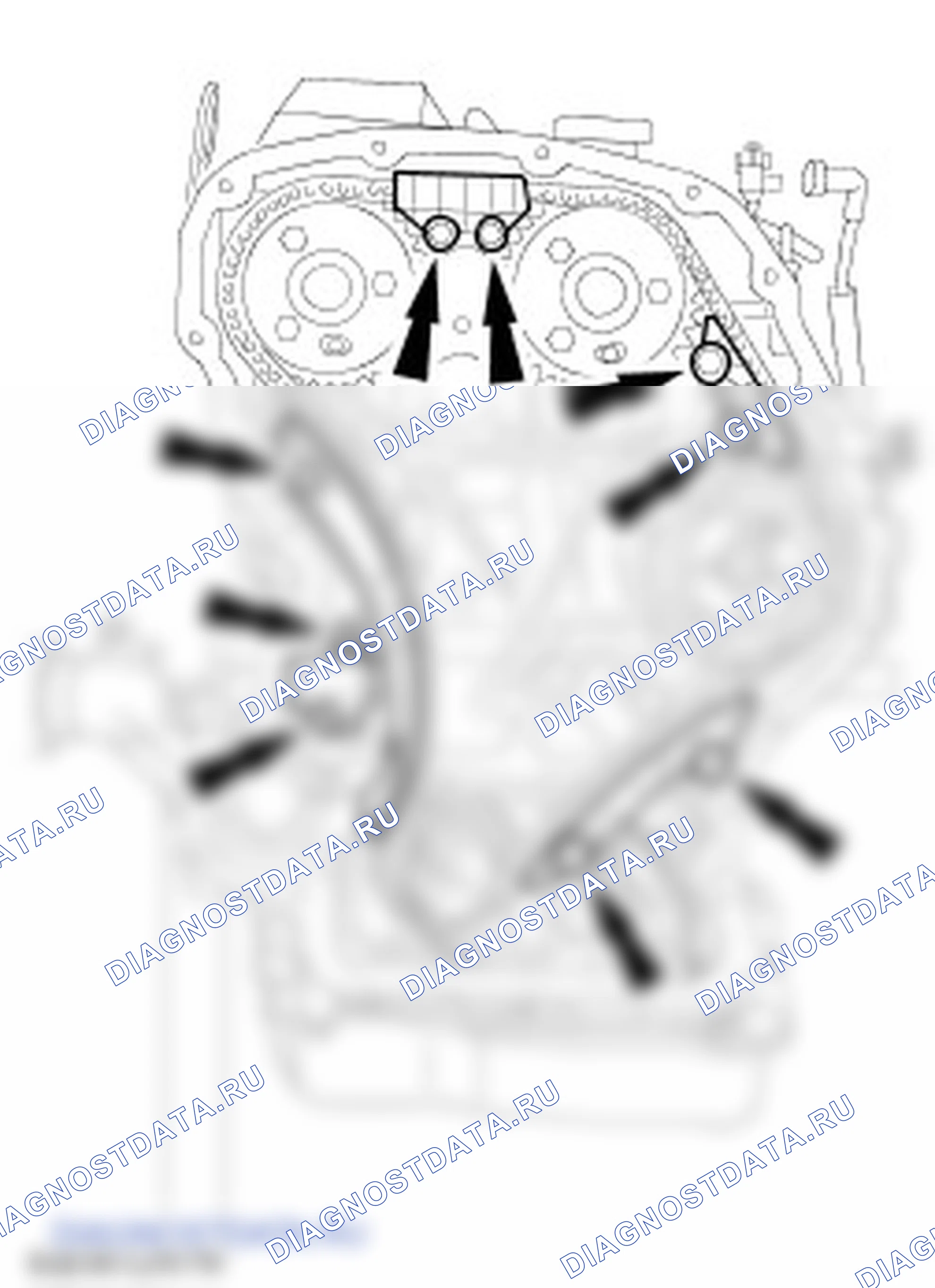 Разборка двигателя. Ford Mondeo III рестайлинг