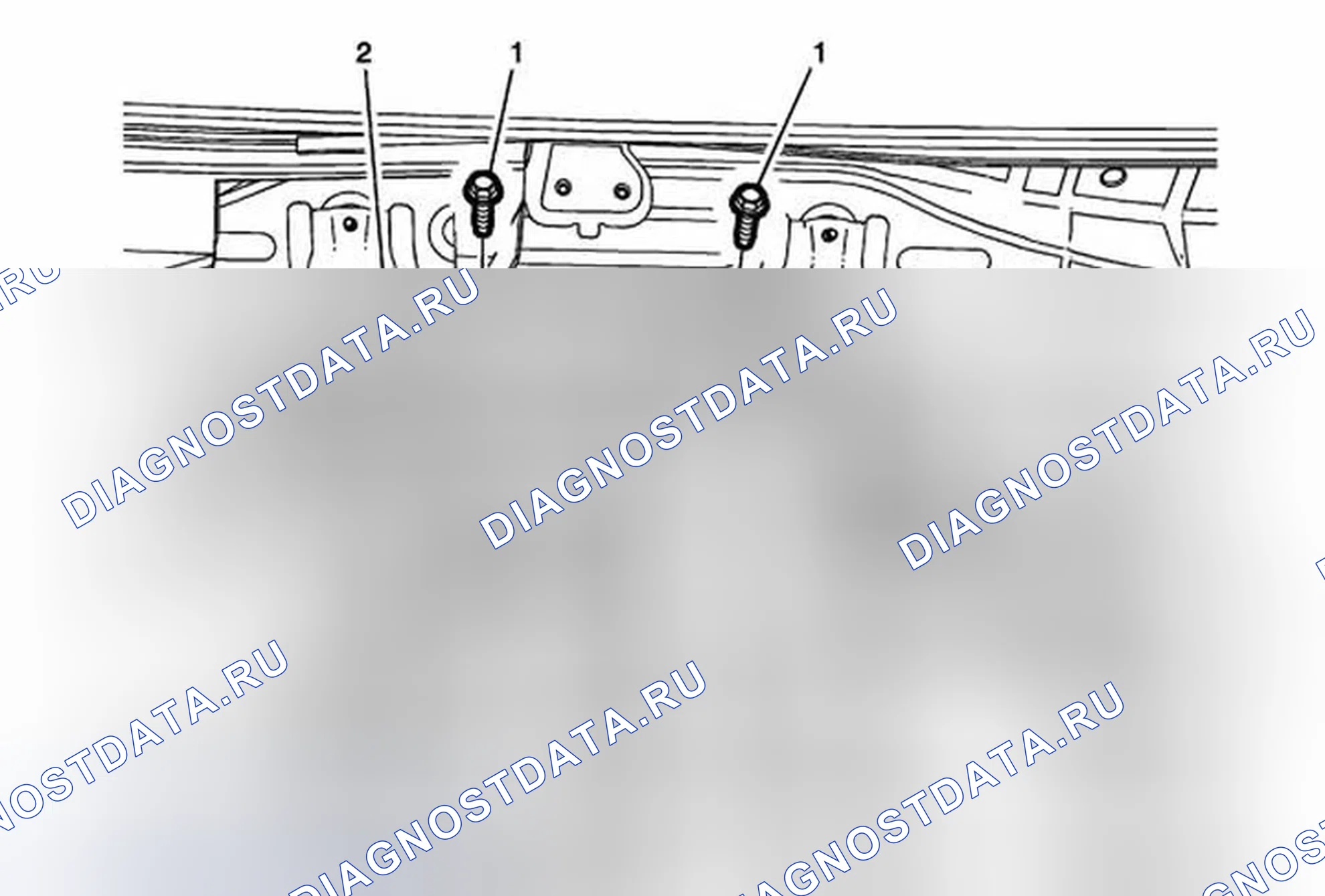 Рис. 55: Замена кронштейна верхнего впускного коллектора. Cadillac ATS I