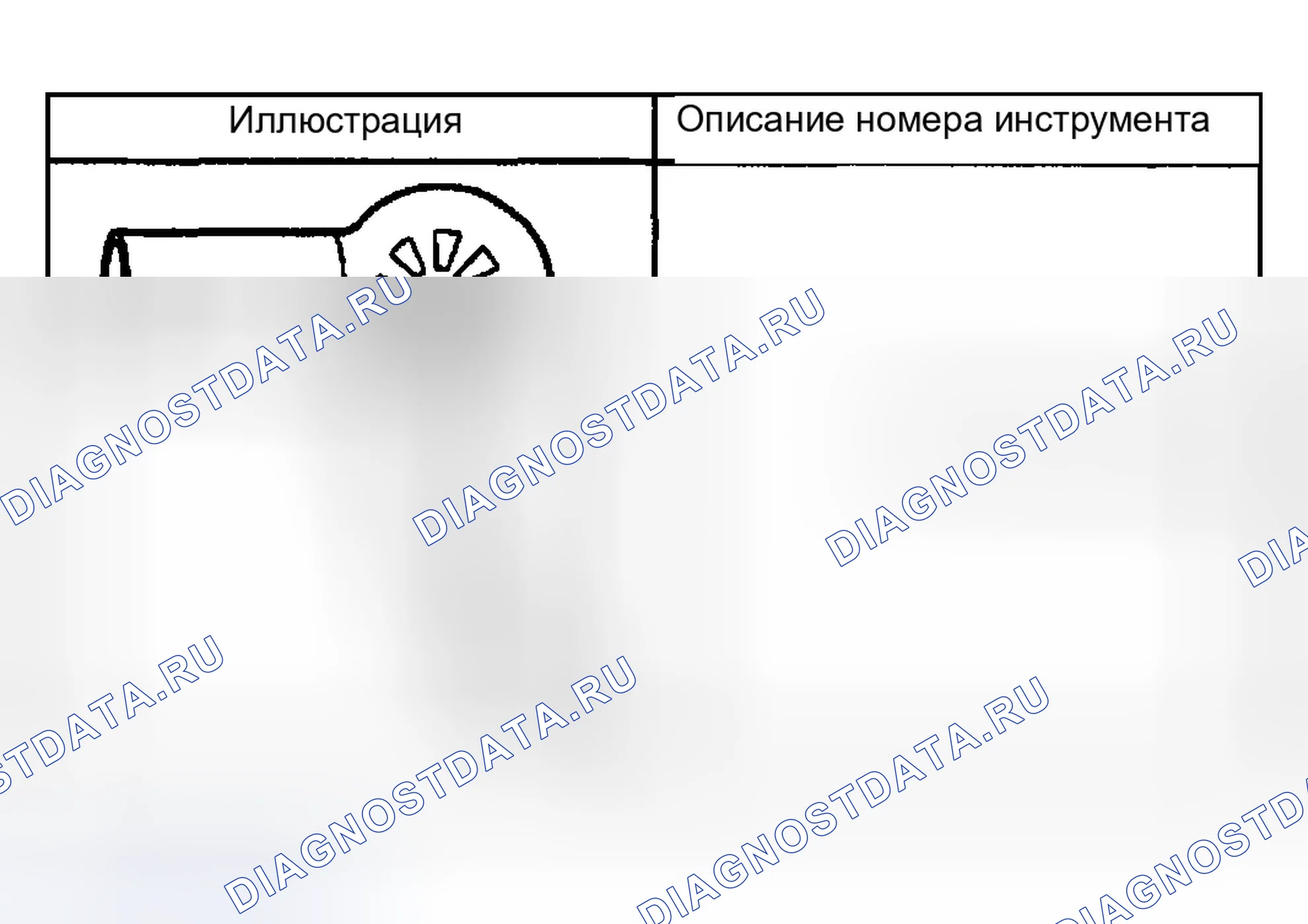 Рис. 76: СПЕЦИАЛЬНЫЕ ИНСТРУМЕНТЫ И ОБОРУДОВАНИЕ. GMC Sierra 2500 