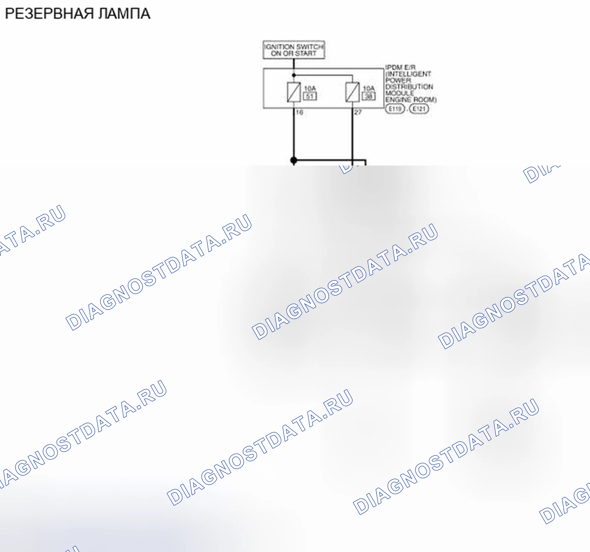 Рис. 95: электросхема. Nissan Pathfinder III рестайлинг
