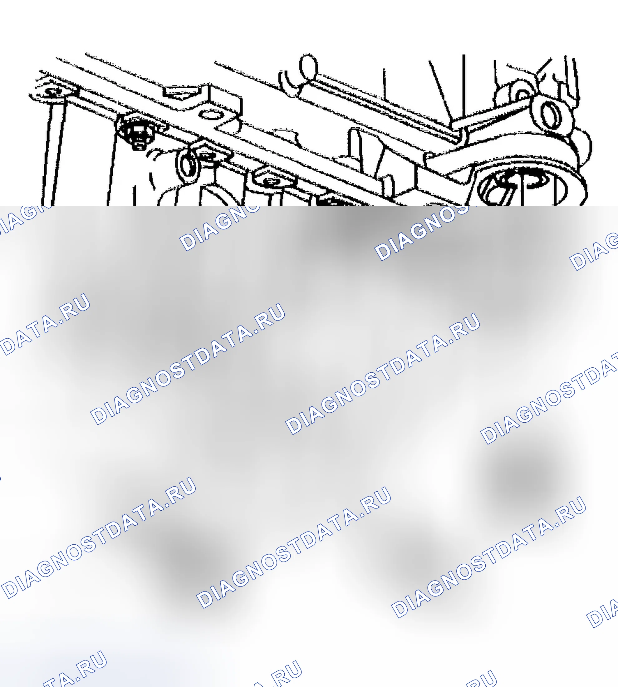 Рис. 958: Порядок демонтажа. Chevrolet TrailBlazer I