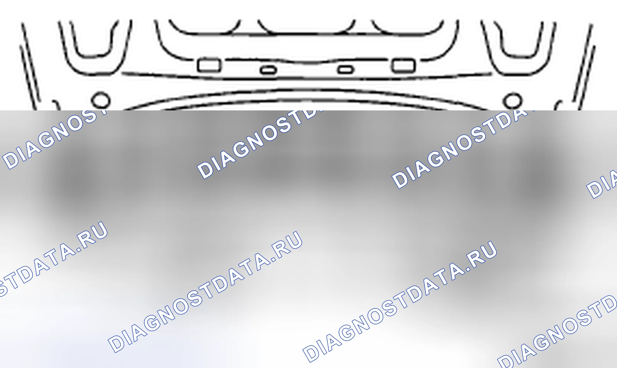 Рис. 186: ДЕМОНТАЖ. Subaru Outback BP рестайлинг