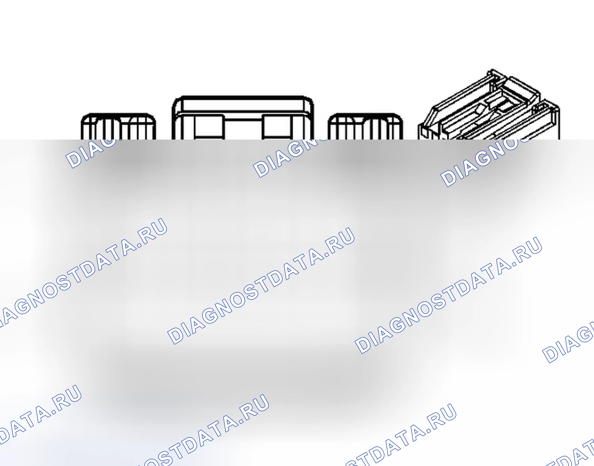 Рис. 182: Модуль интерфейса связи транспортного средства (VCIM) X2. Chevrolet Colorado I