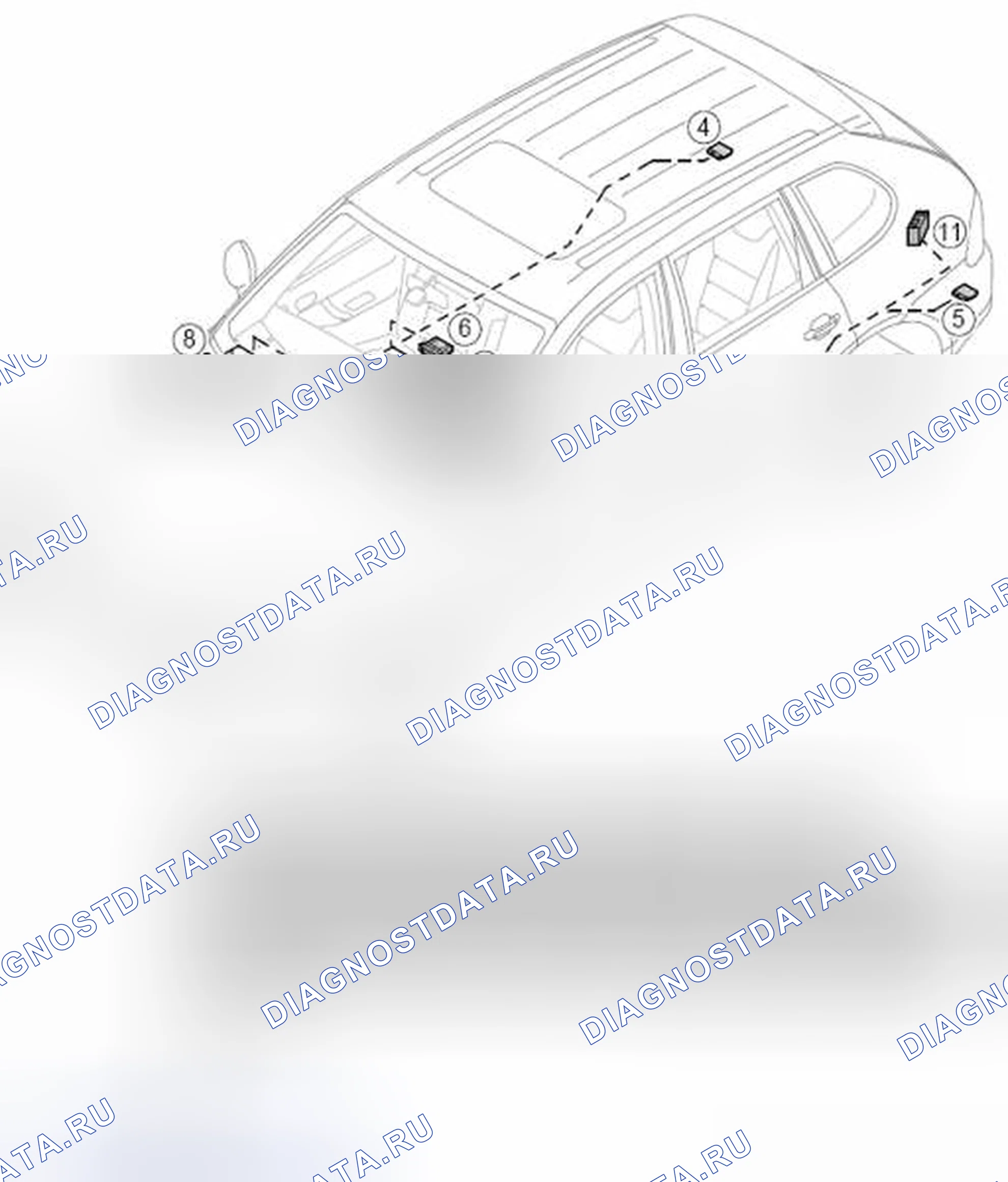 Рис. 258: Привод CAN (CAN-C). Porsche Cayenne I рестайлинг