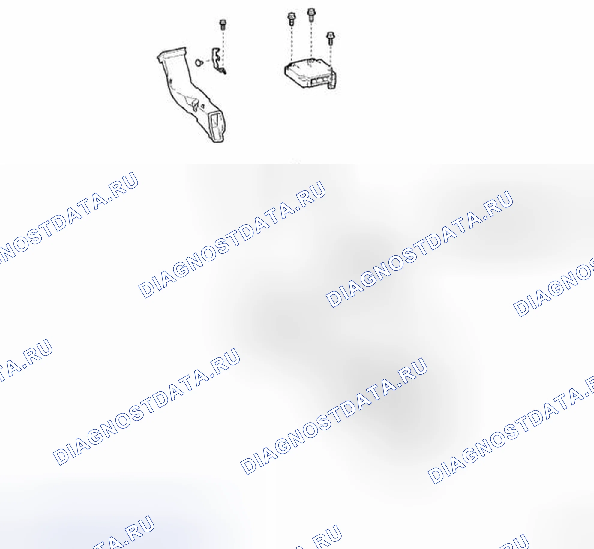 Рис. 1: КОМПОНЕНТЫ. Toyota 4Runner IV рестайлинг