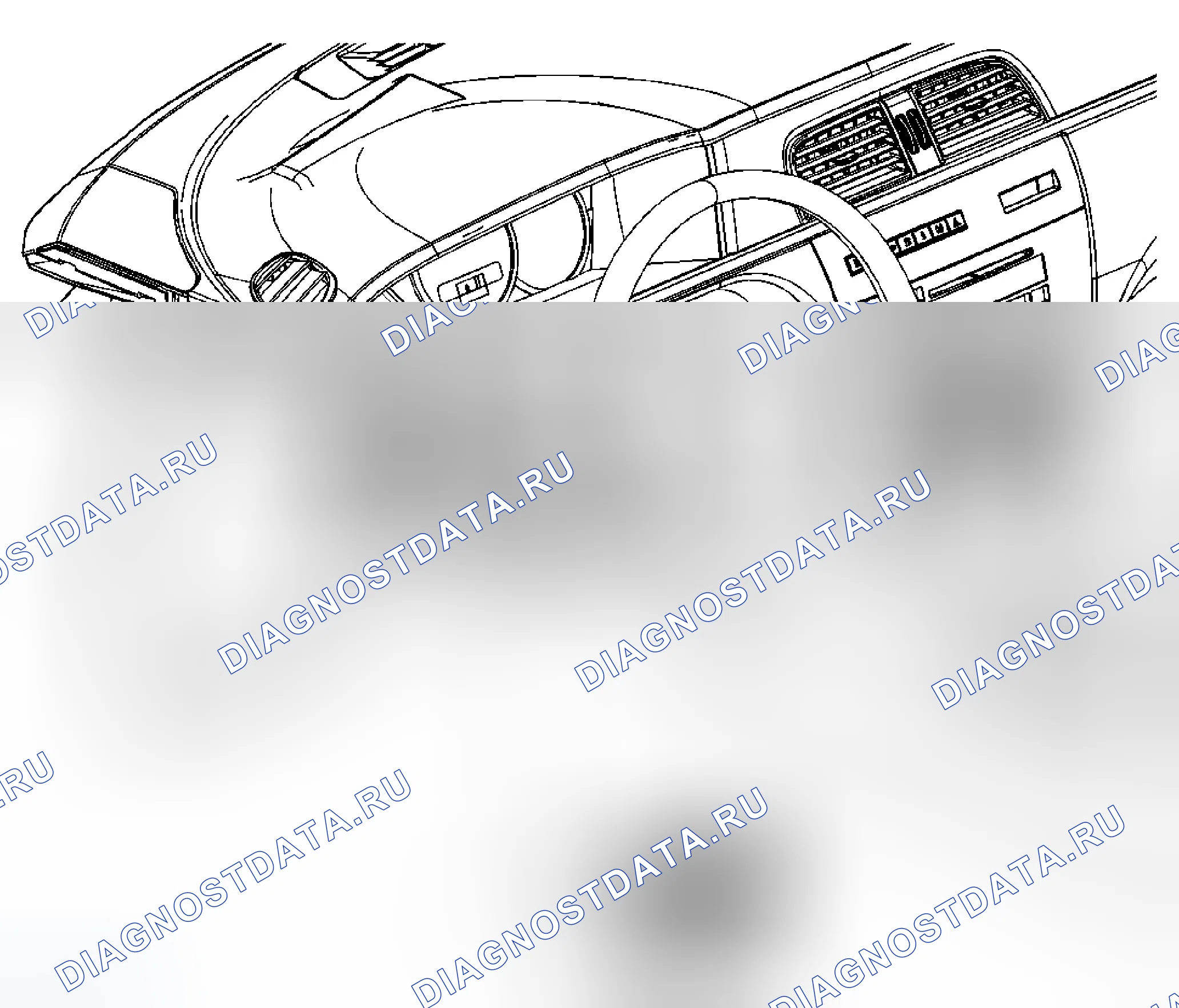 Рис. 19: Замена воздуховыпускного отверстия - боковое окно (слева). Buick LaCrosse I