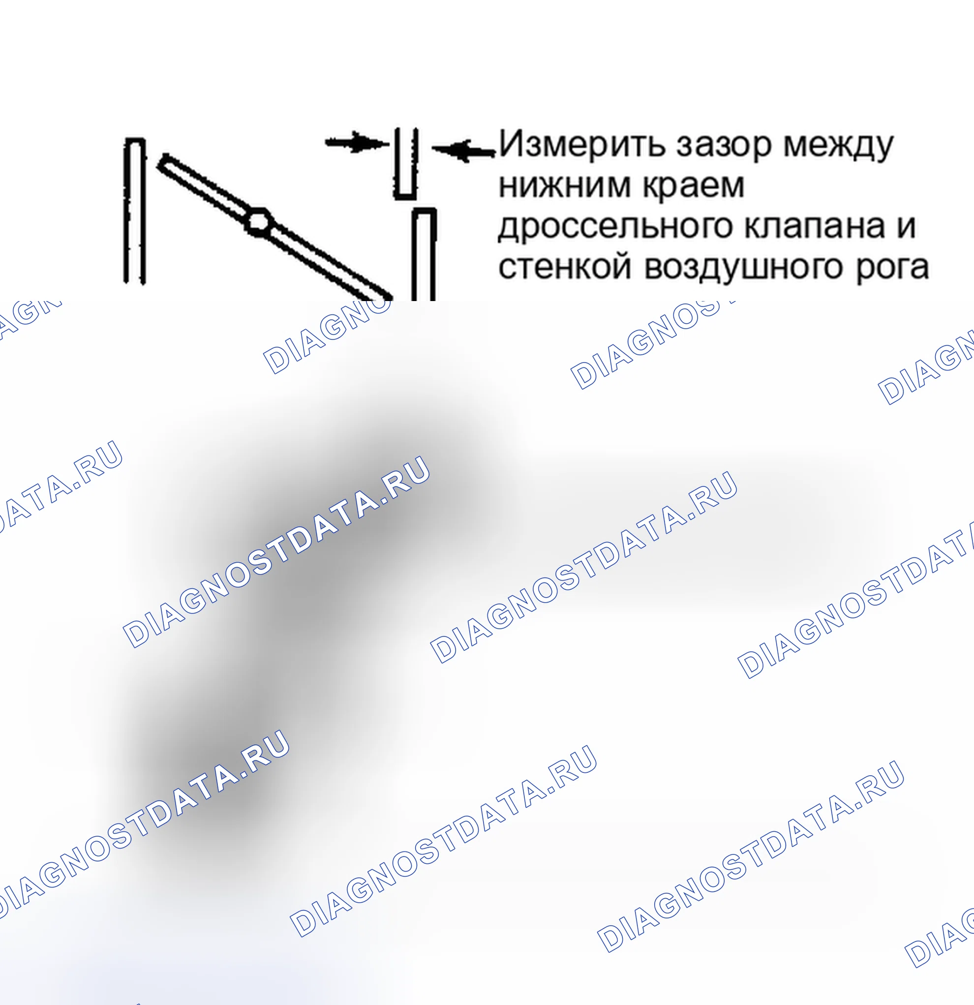 Рис. 16: Регулировочный загиб разгрузочного устройства штуцера для регулировки.. Ford Mustang III рестайлинг