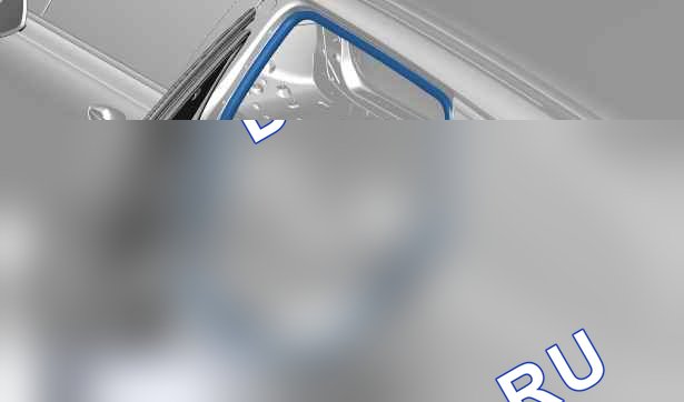 Снятие - установка: уплотнители проема на входе в распашные двери — c4cg0h1d. Peugeot 508 I