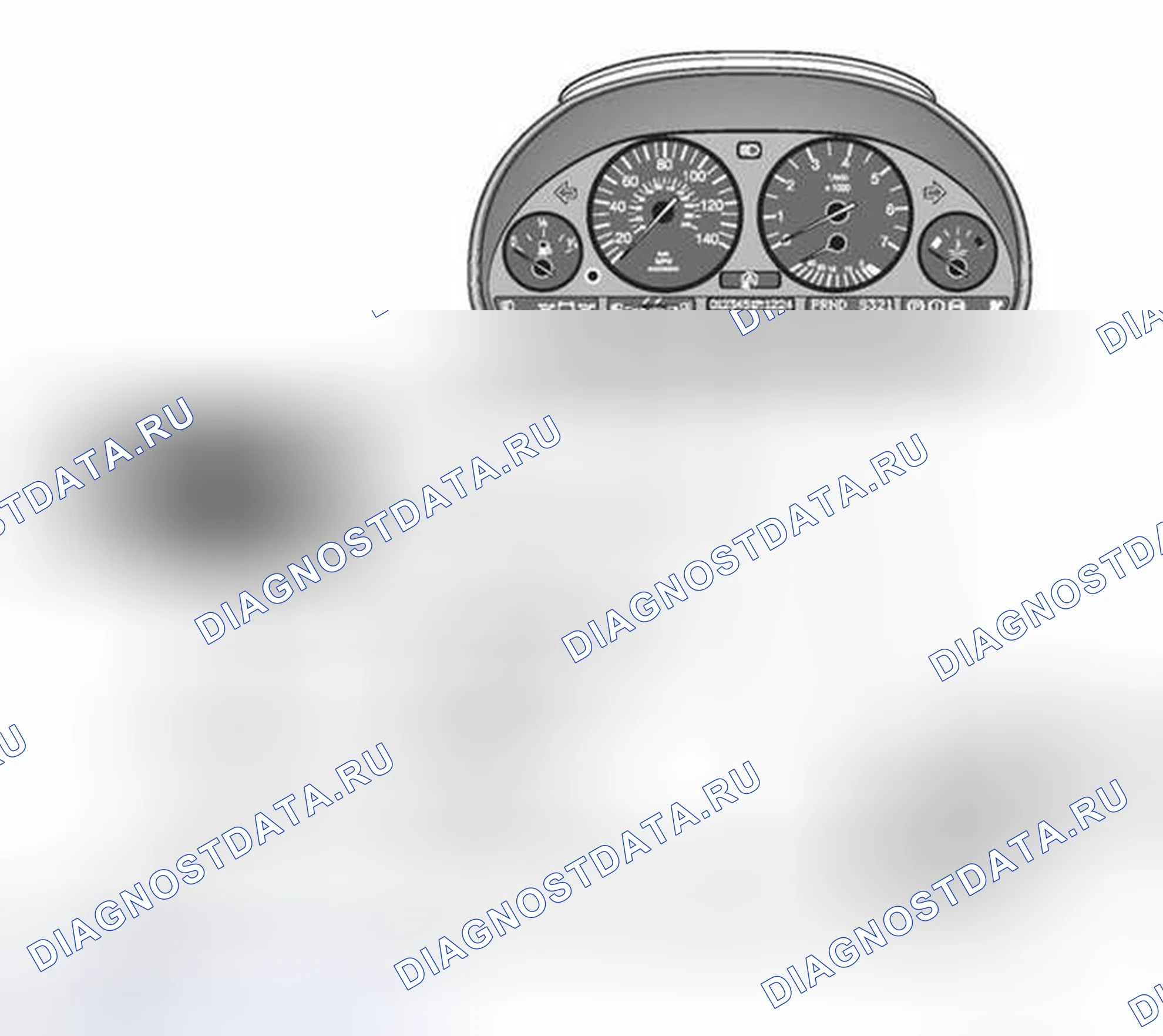 Рис. 272: Уровень в топливном баке. BMW M5 E39