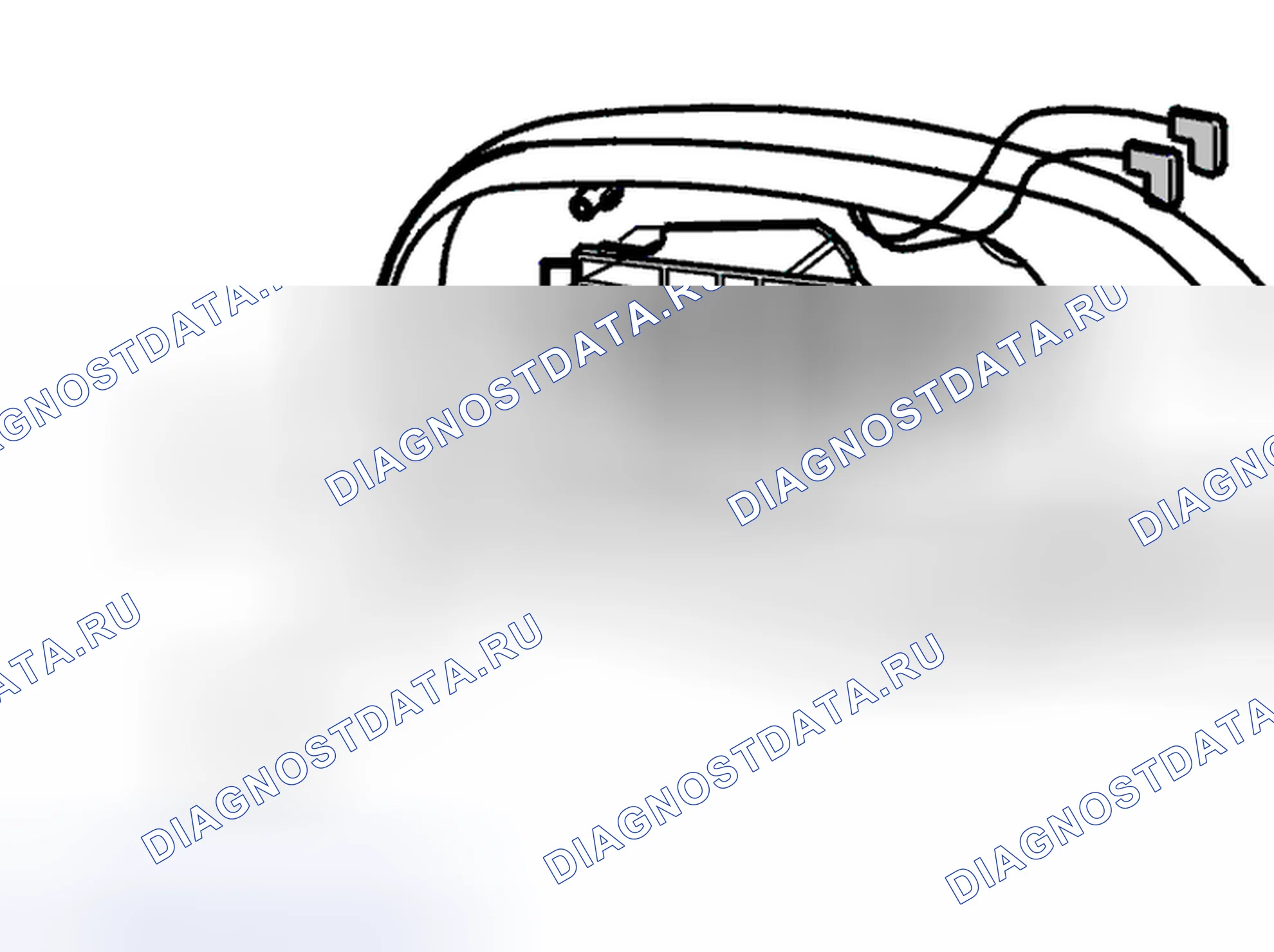 Рис. 543: Снятие электродвигателя. Volvo XC70 I рестайлинг