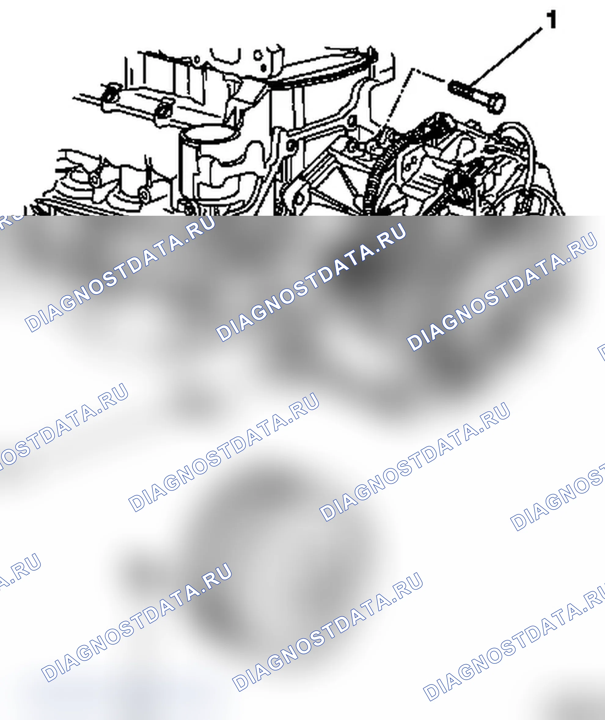 Ориентировочные значения момента затяжки (Z 22 SE). Opel Zafira A рестайлинг