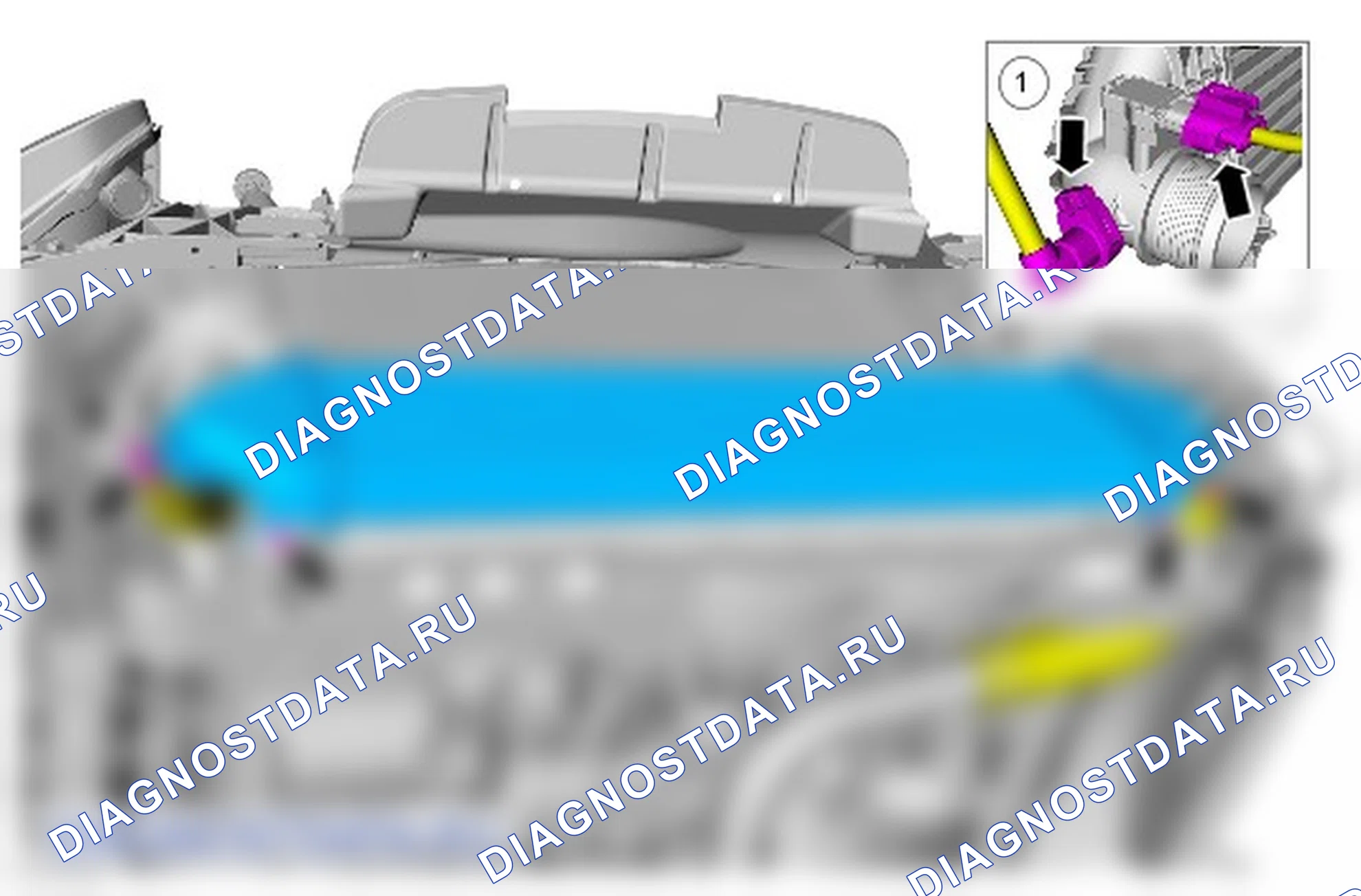Как снять и установить конденсатор. Ford Grand C-MAX II