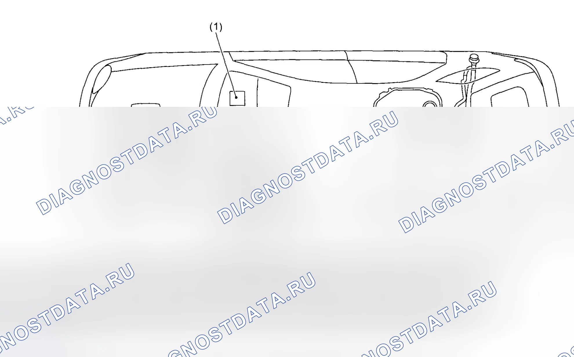 Рис. 570: МОДУЛЬ УПРАВЛЕНИЯ. Subaru Impreza GD/GC/GG рестайлинг