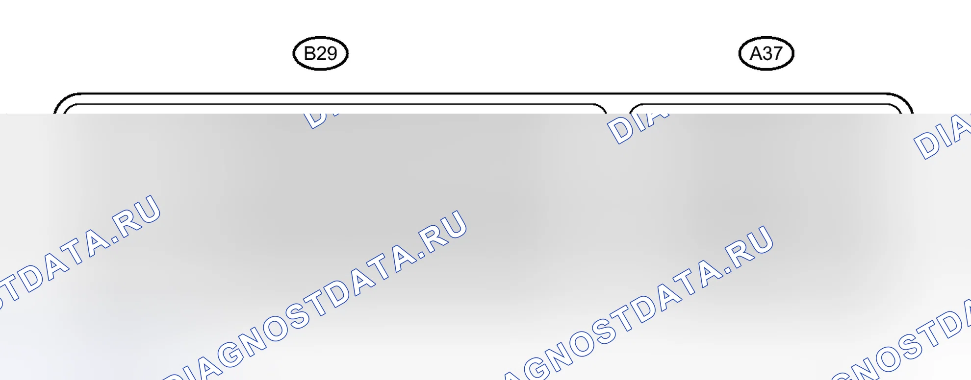 Рис. 1: КЛЕММЫ блок управления двигателем. Toyota Matrix E140