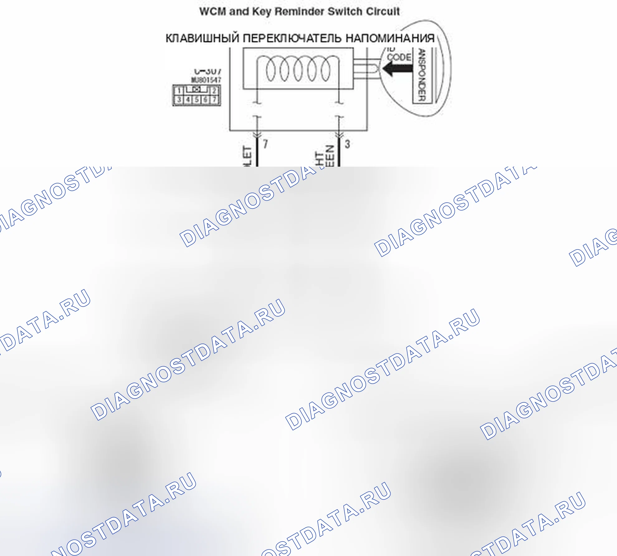 Рис. 292: расшифровка кода ошибки B2352: Отказ антенны. Mercedes-Benz CLA-класс C117/X117 рестайлинг