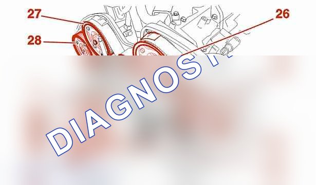 Снятие - установка: ремень ГРМ — b1ek0y7d. Peugeot 406 I