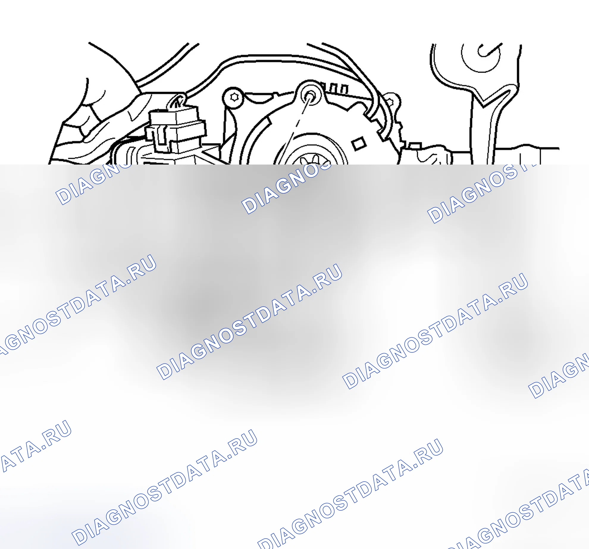 Рис. 14: УСТАНОВКА. Chrysler Pacifica CS