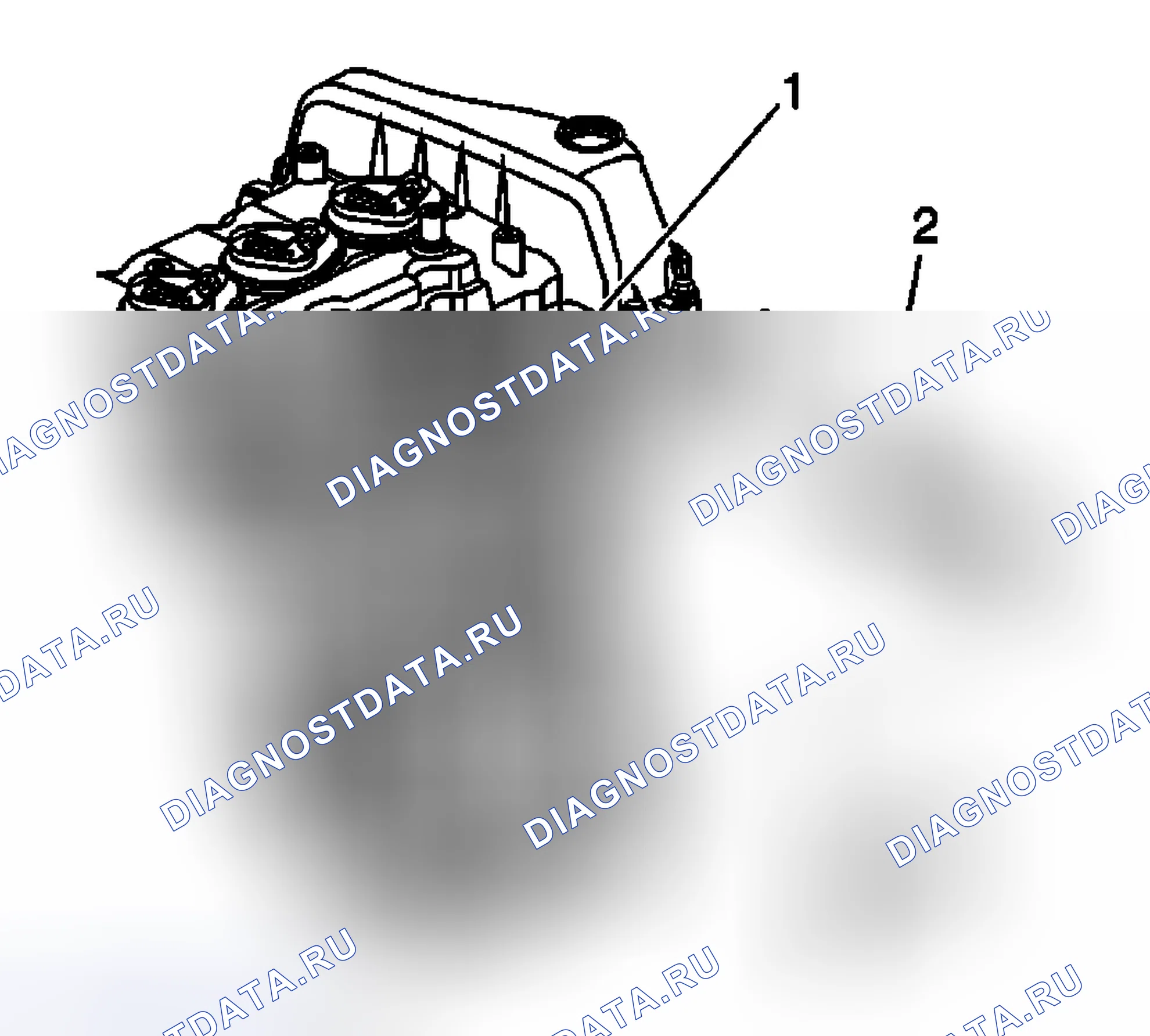 Рис. 96: Порядок демонтажа. Saab 9-7X I