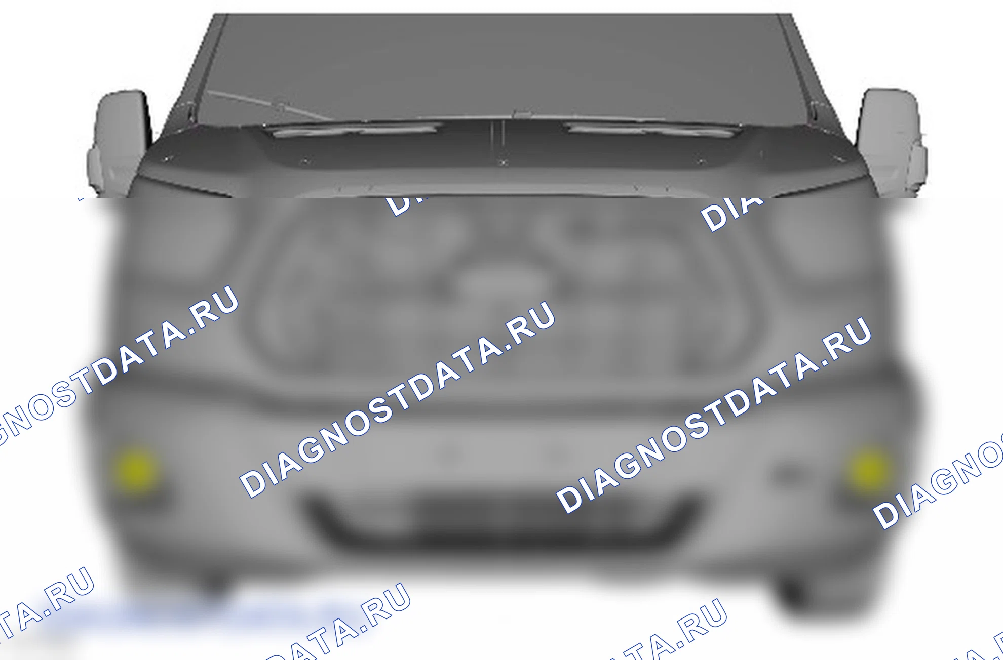 Как снять и установить передний противотуманный фонарь. Ford Transit VIII