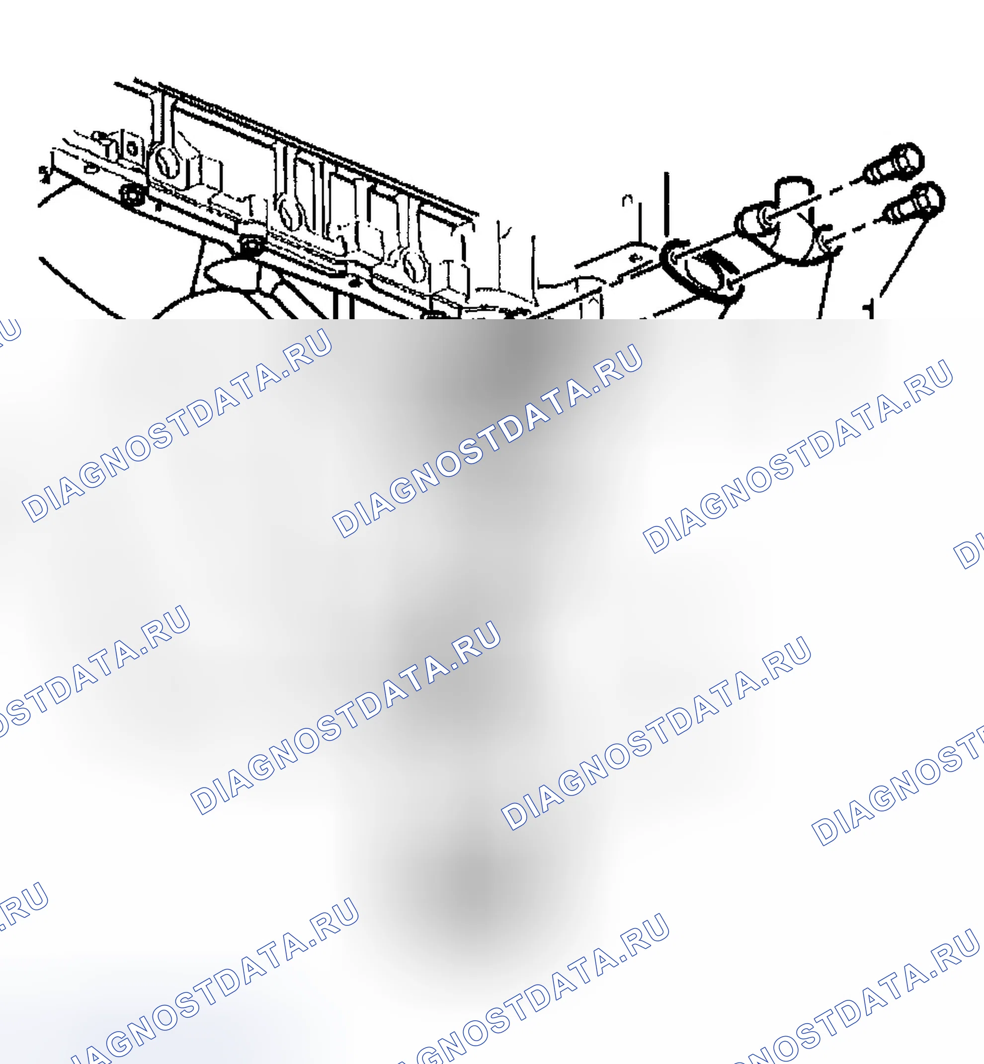 Рис. 1255: Установка масляного фильтра, адаптера, крышки поддона. Chevrolet Silverado 1500 HD 