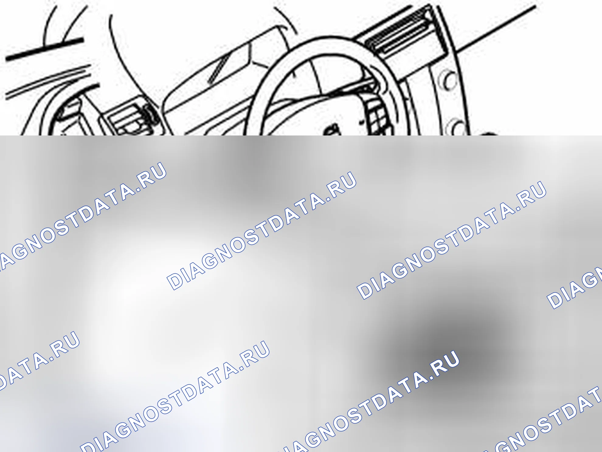 Рис. 147: ПРИБОРНАЯ ПАНЕЛЬ СО СТОРОНЫ ВОДИТЕЛЯ. Volvo XC90 I рестайлинг