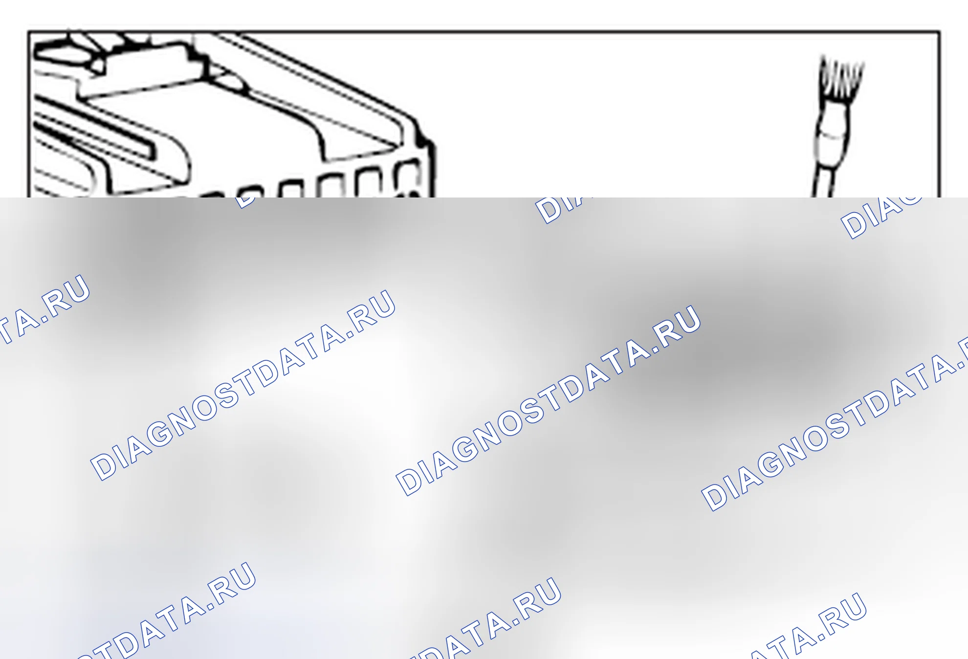 Рис. 391: РАЗЪЕМ КОМПЬЮТЕРА. Mercedes-Benz CLA-класс C117/X117 рестайлинг