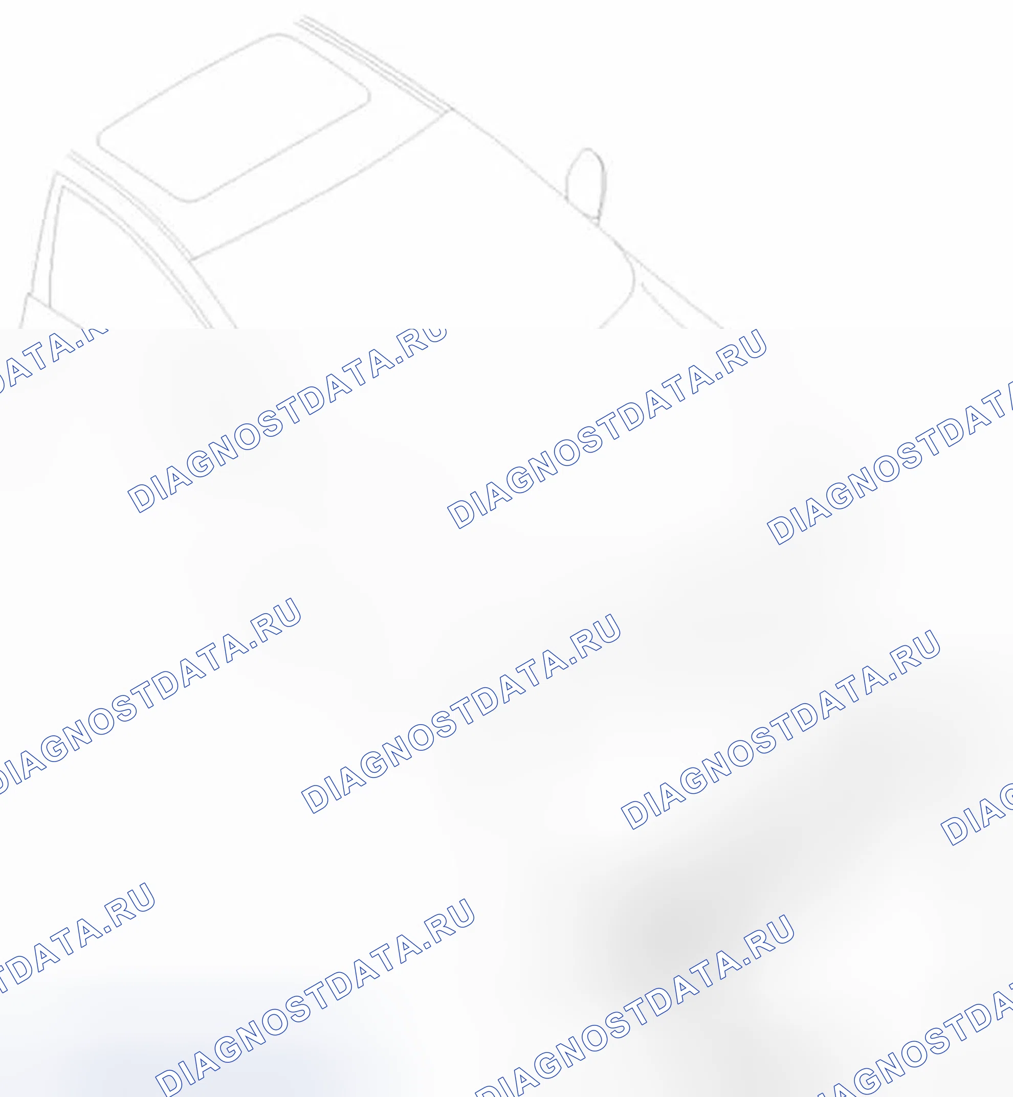 Рис. 45: Расположение компонентов. Hyundai Sonata VI