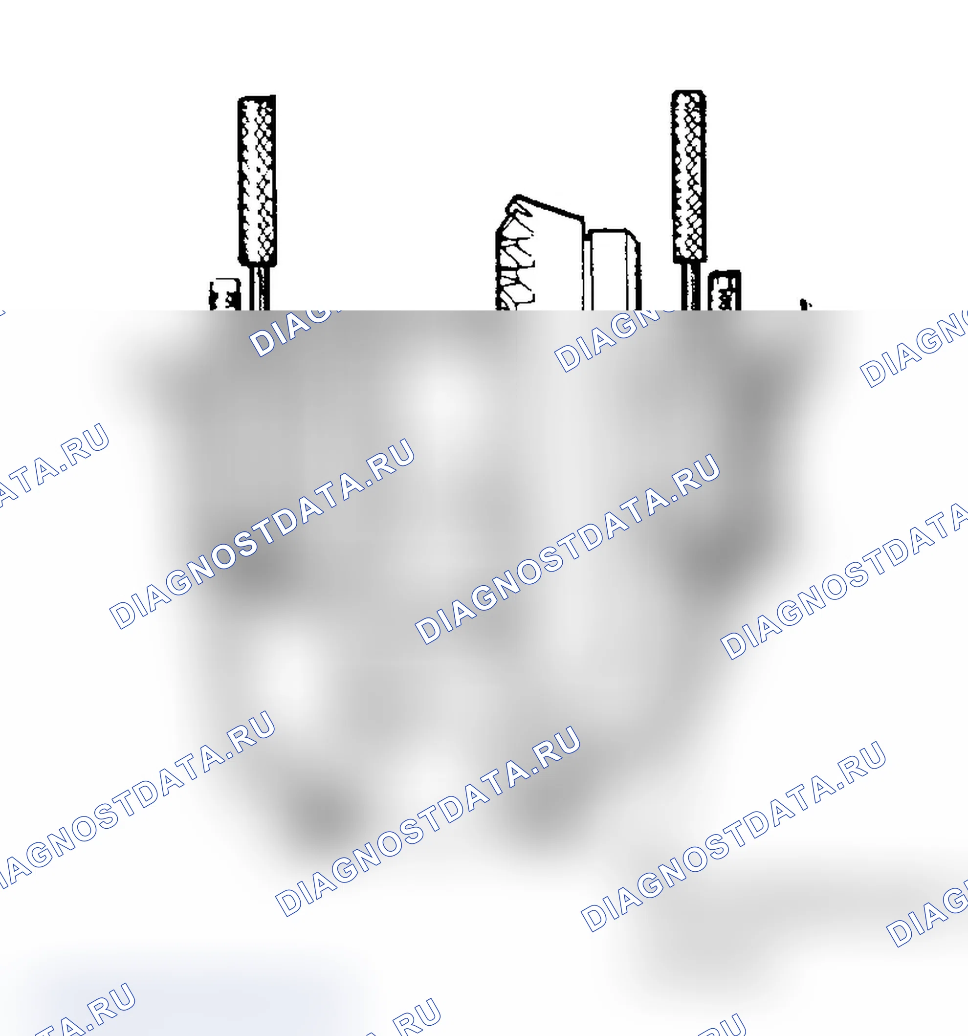 Рис. 20: Установка и регулировка (1041). Volvo 960 I