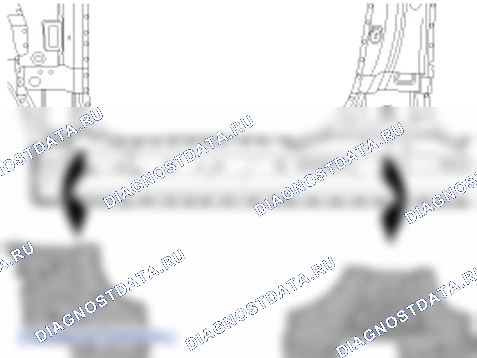 Снятие панели бокового подоконника. Hyundai ix35 EL
