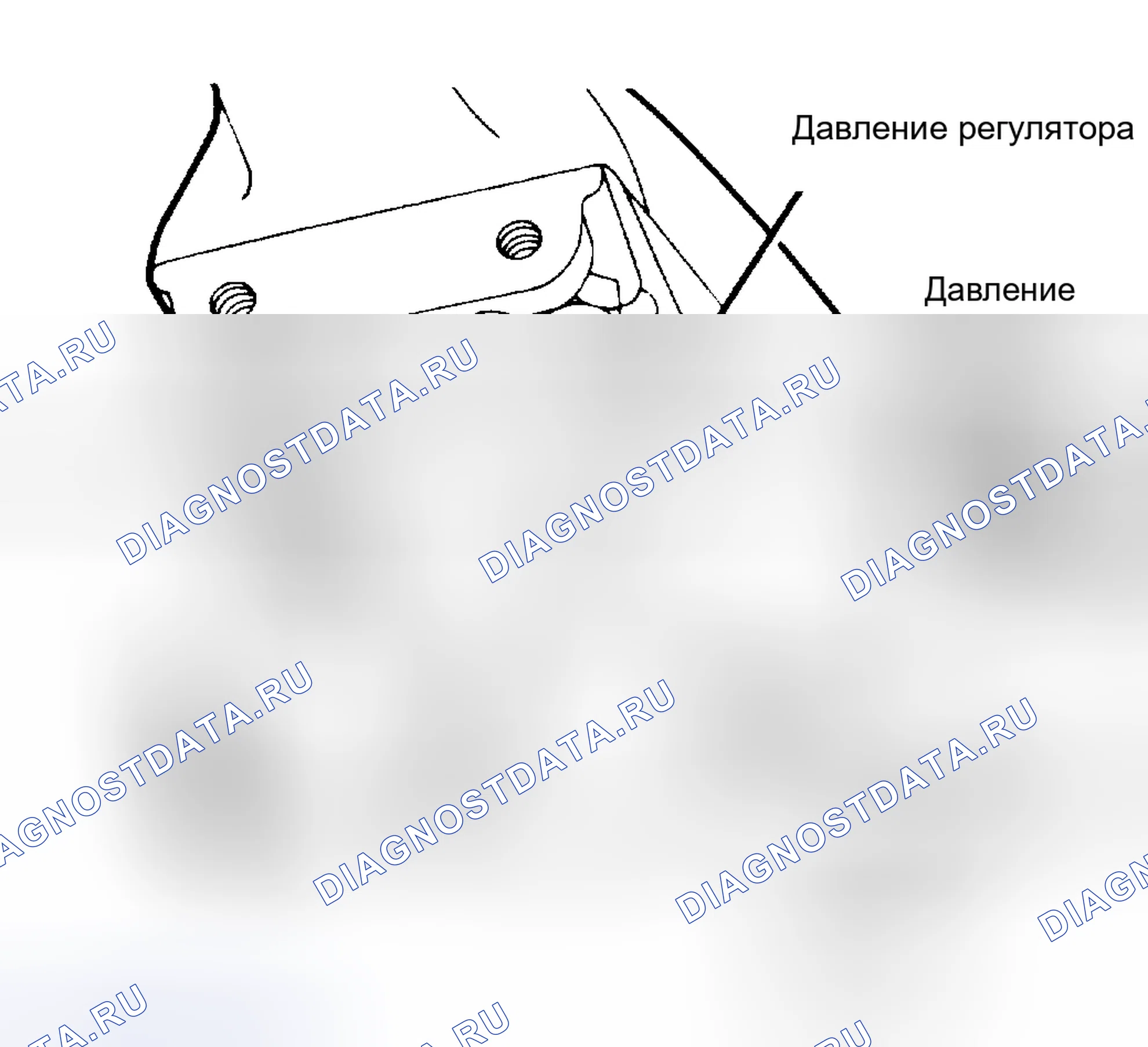 Рис. 5: Давление регулятора. Dodge Challenger II