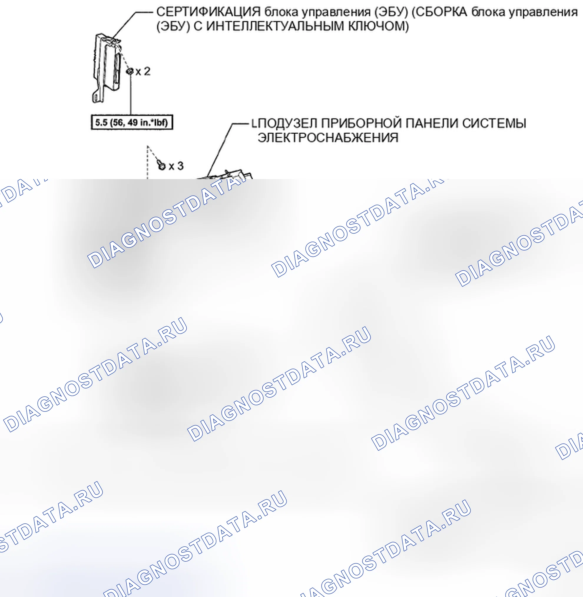 Рис. 81: КОМПОНЕНТЫ. Toyota Highlander II