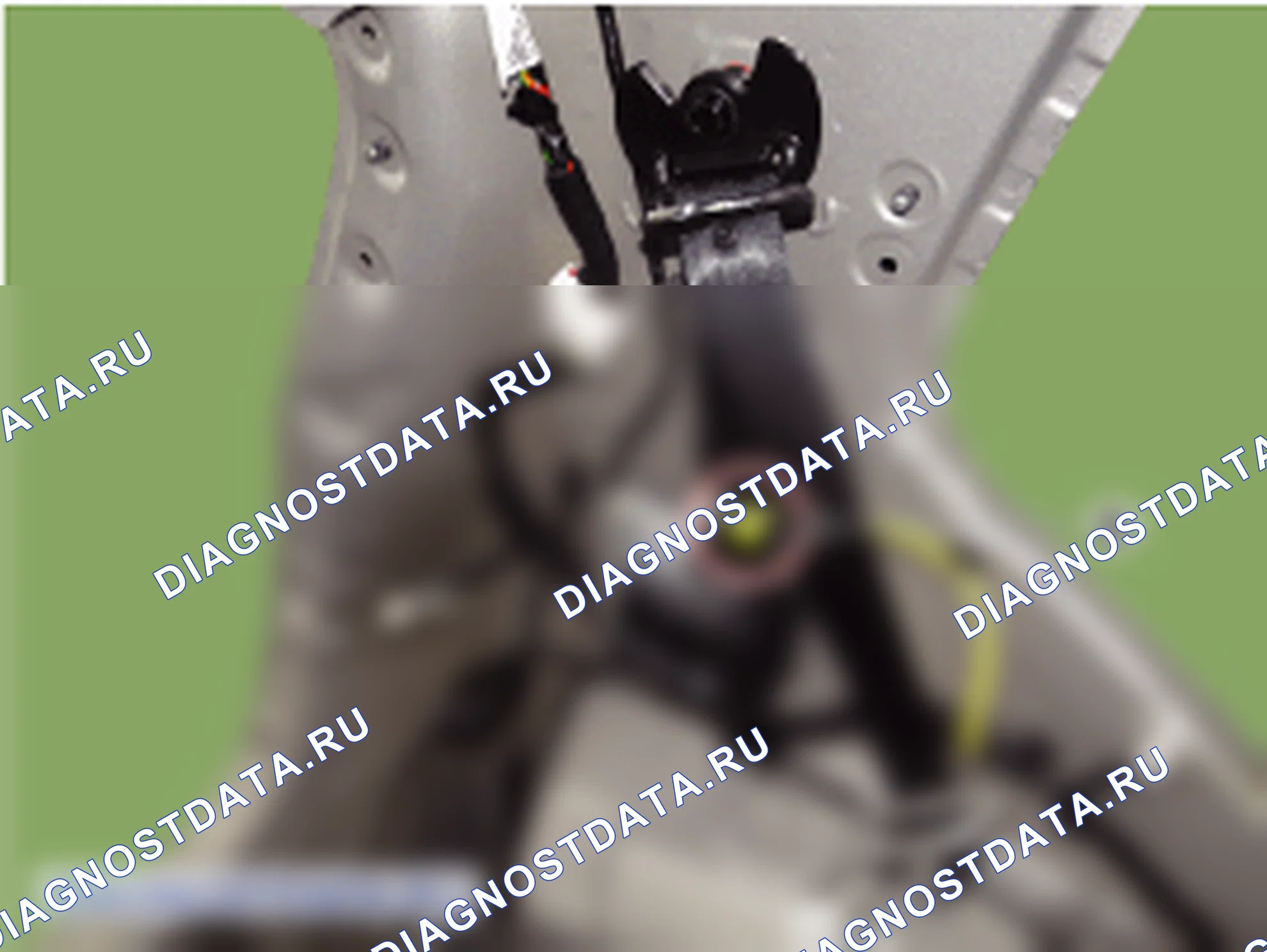 Снятие натяжителя ремня безопасности (BPT). Hyundai i20 GB