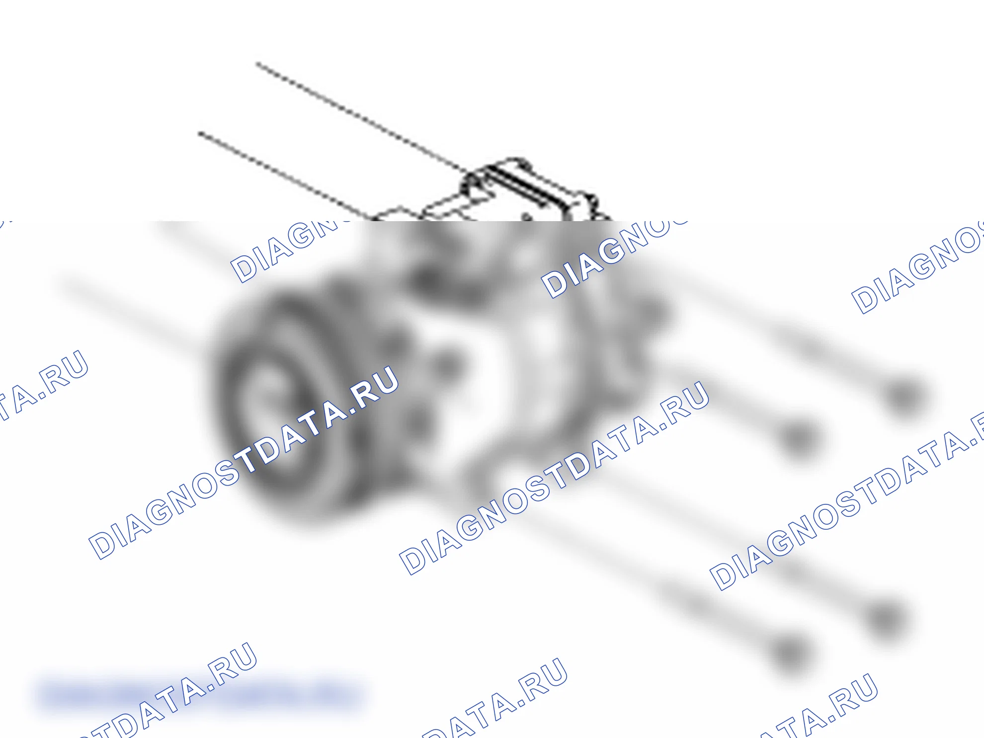 Установка компрессора. Hyundai Santa Fe CM